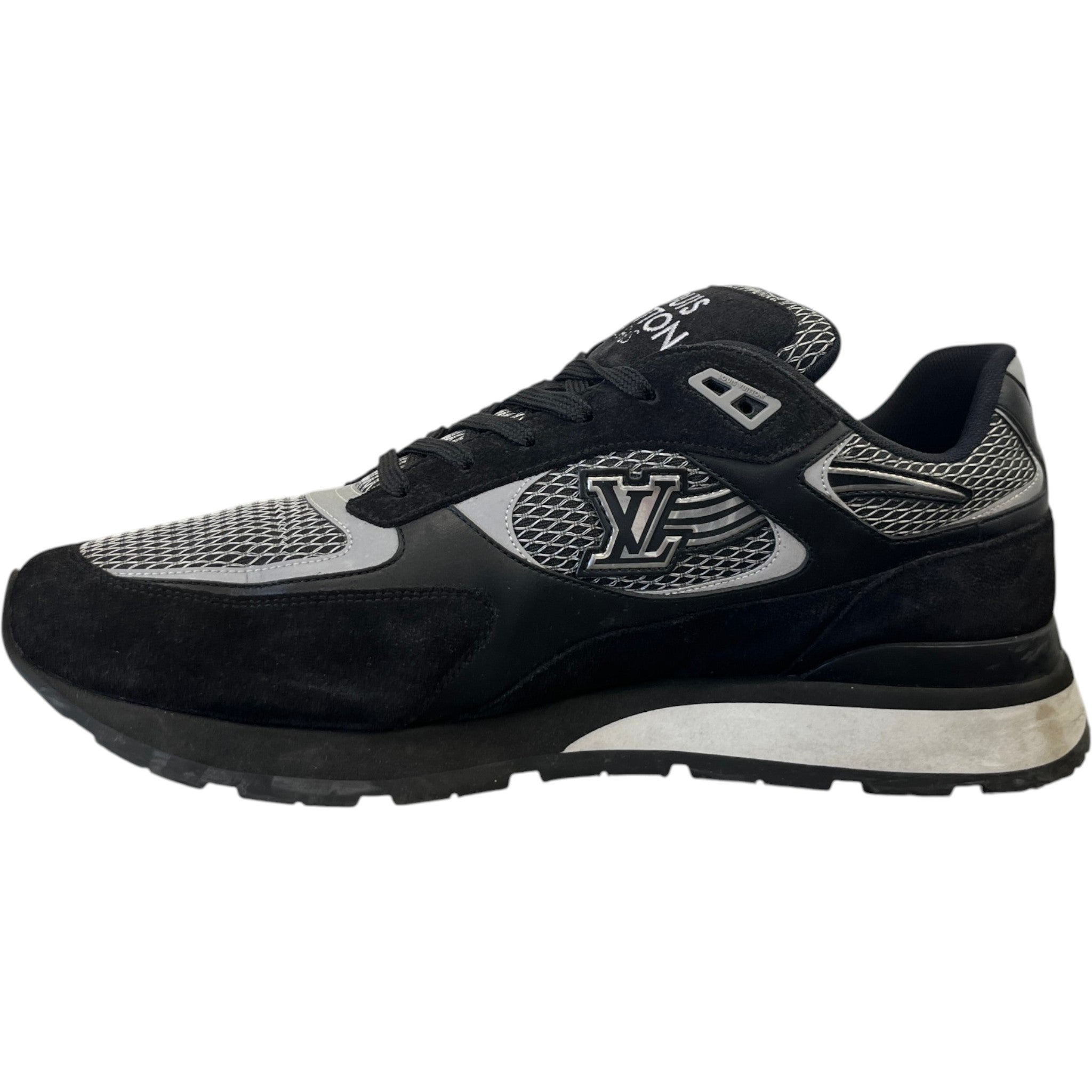 Men's Run Away Low Trainers Black Size EU 43.5 / UK 9.5
