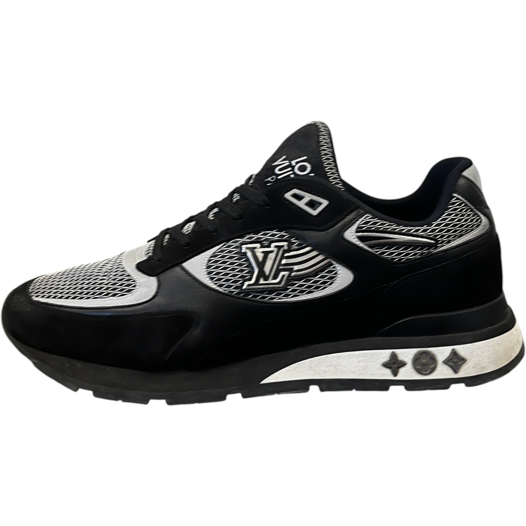 Men's Run Away Low Trainers Black Size EU 43.5 / UK 9.5