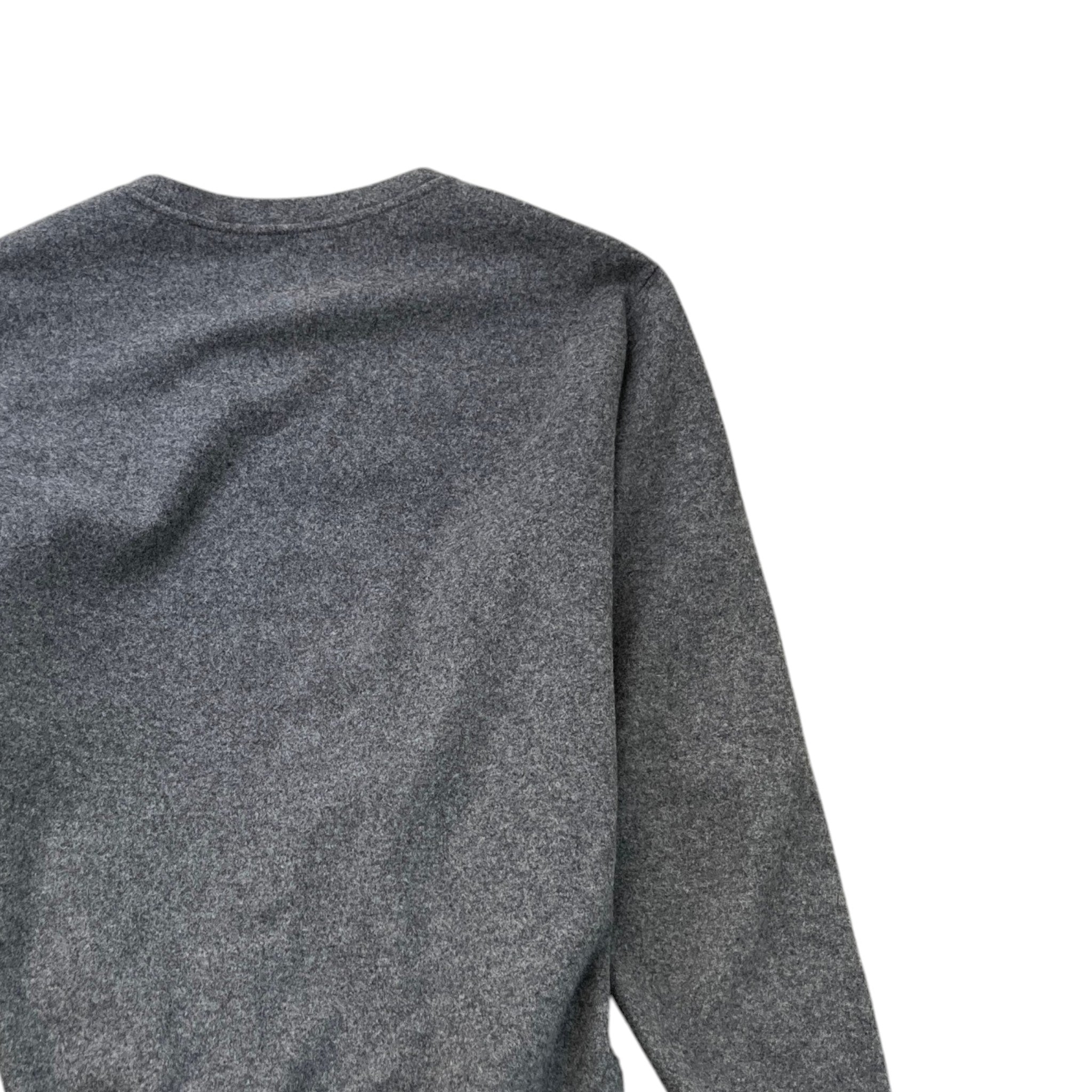 Men's Felpa Logo Print Jumper Grey Size M