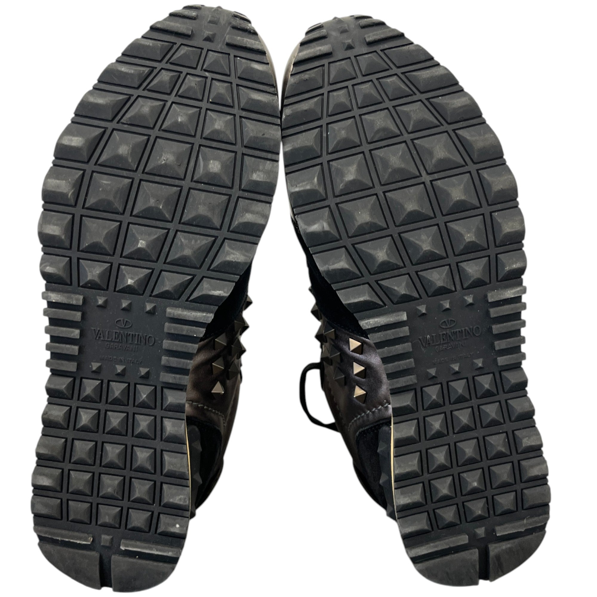 Men's Metallic Rockrunner Low Trainers Black Size EU 41 / UK 7