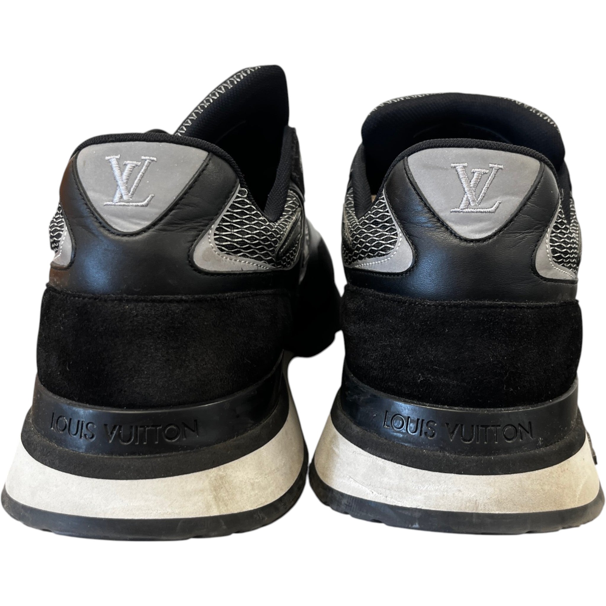 Men's Run Away Low Trainers Black Size EU 43.5 / UK 9.5