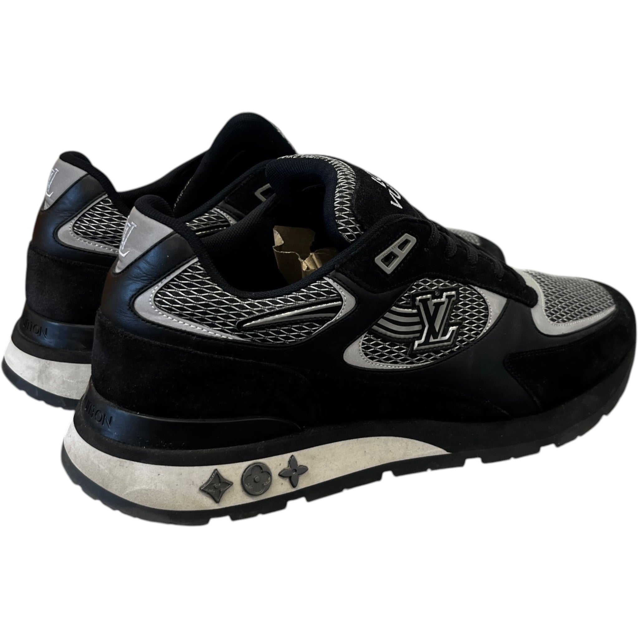 Men's Run Away Low Trainers Black Size EU 43.5 / UK 9.5