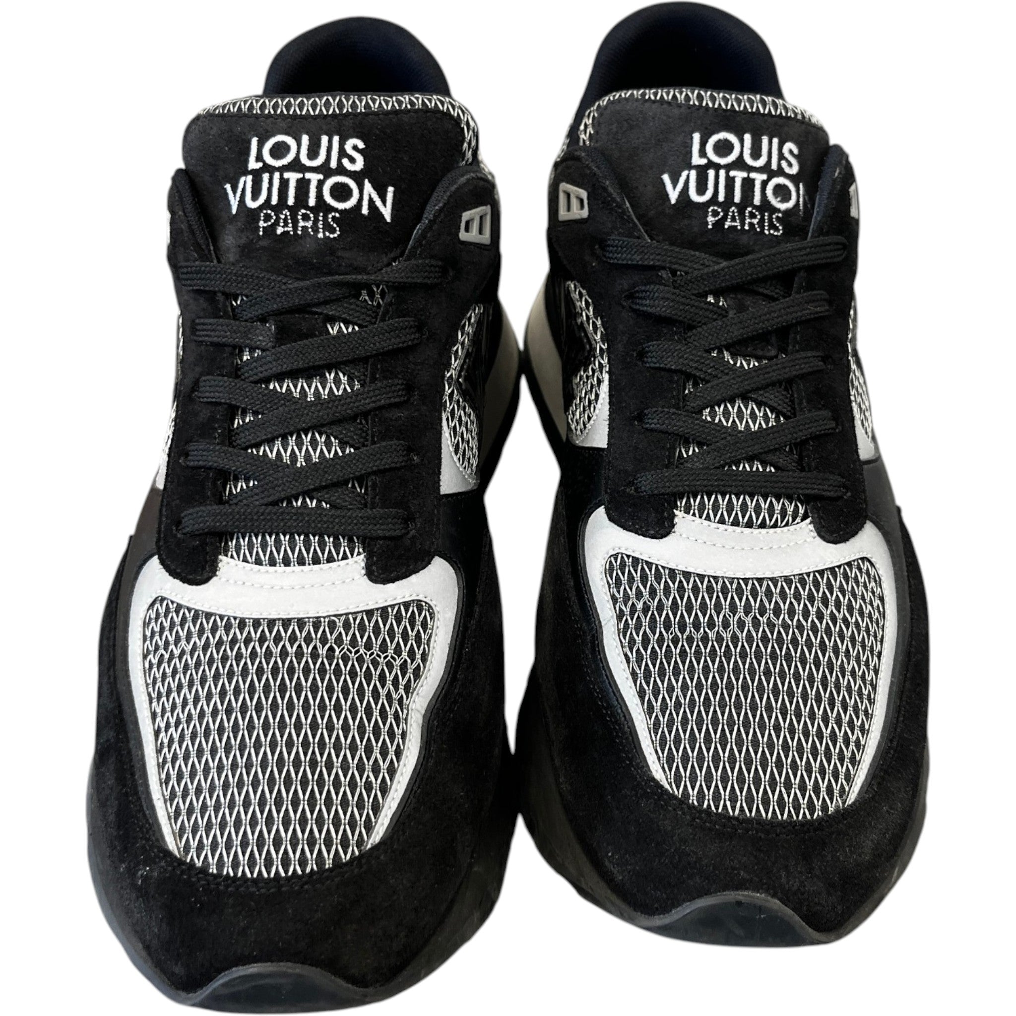 Men's Run Away Low Trainers Black Size EU 43.5 / UK 9.5