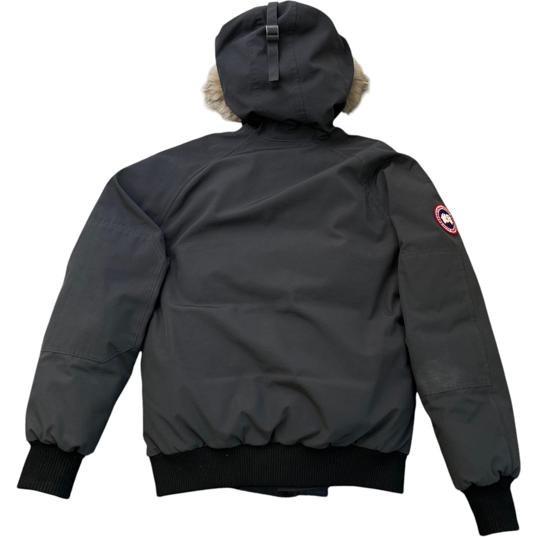 Men's Chilliwack Bomber Down Jacket Grey Size S