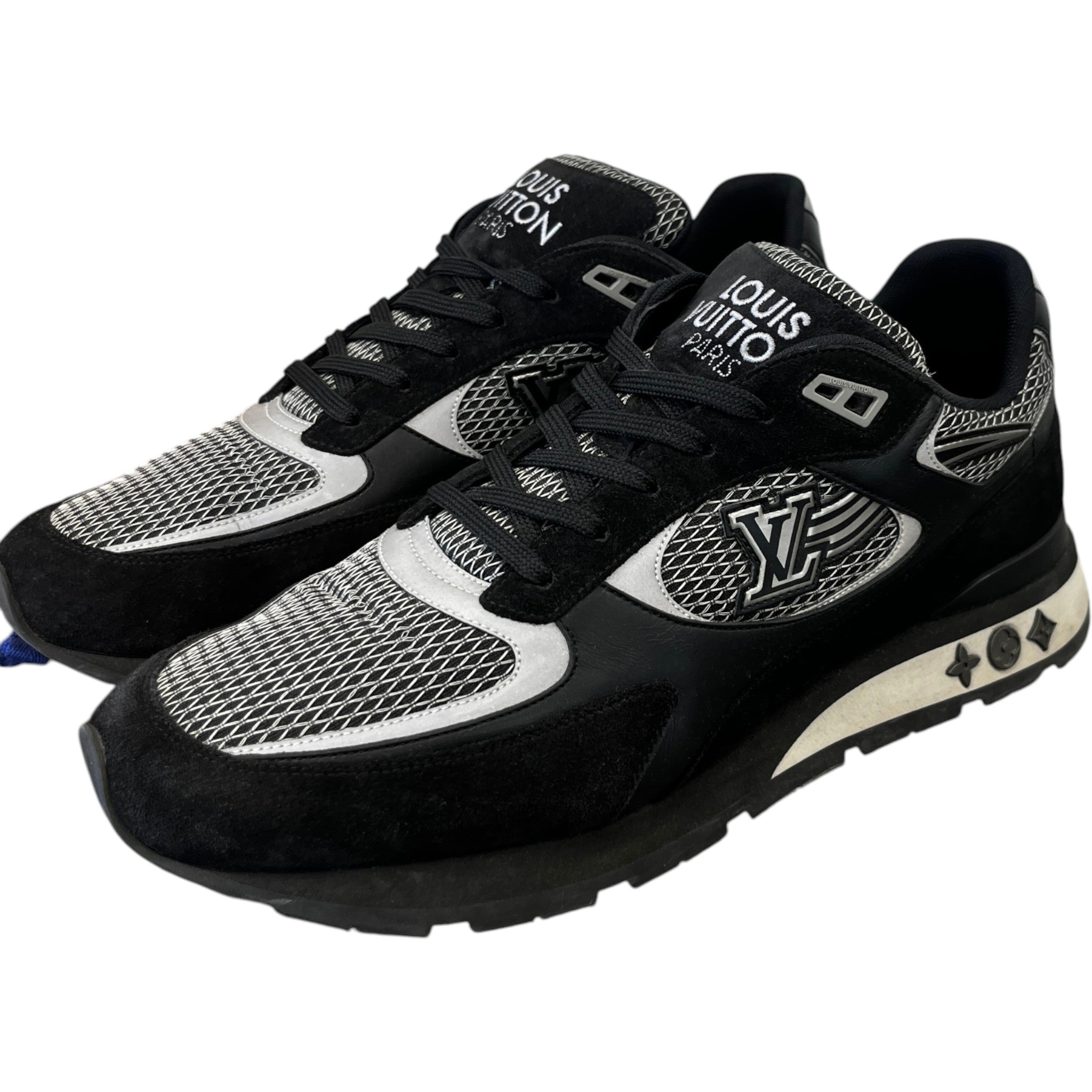 Men's Run Away Low Trainers Black Size EU 43.5 / UK 9.5