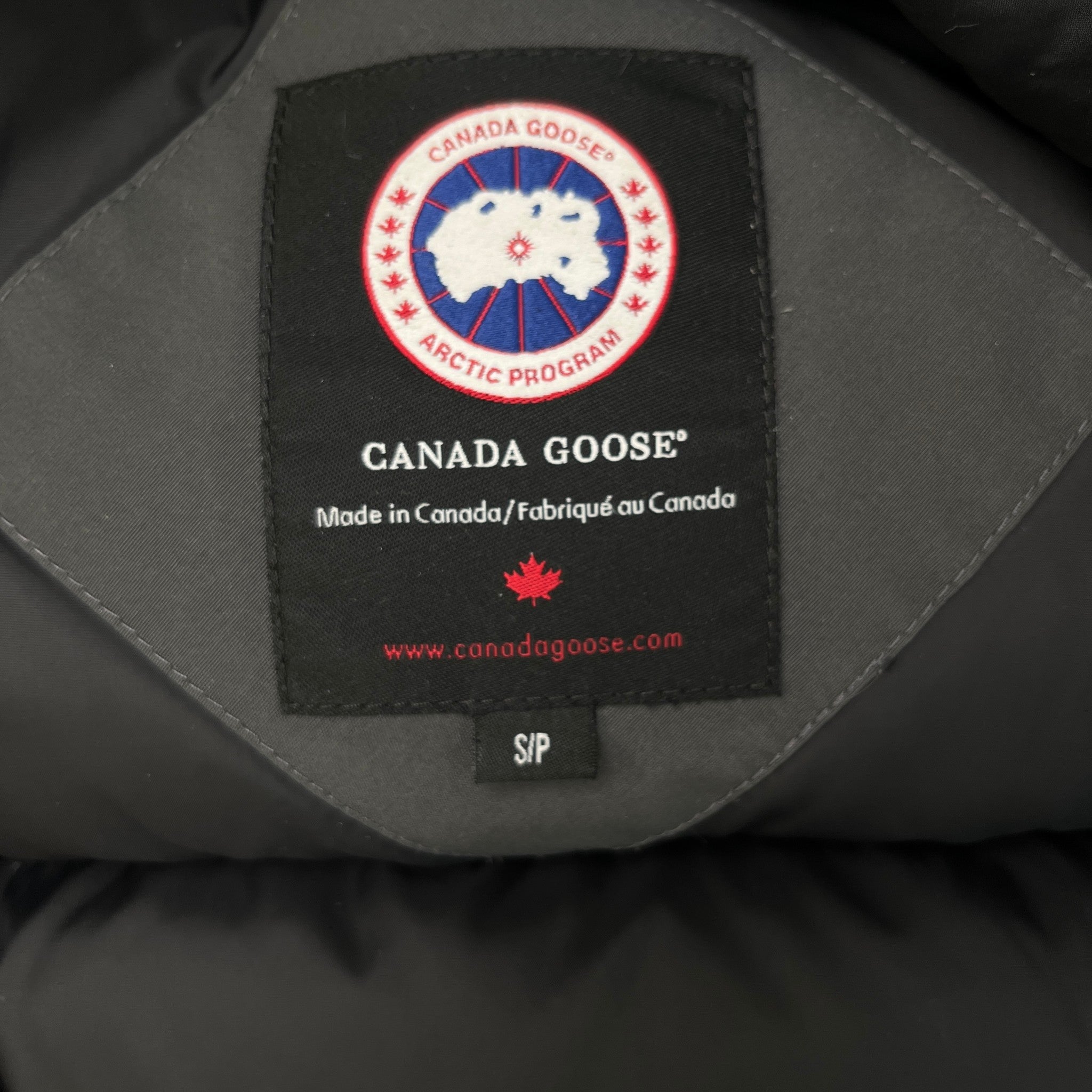 Men's Chilliwack Bomber Down Jacket Grey Size S