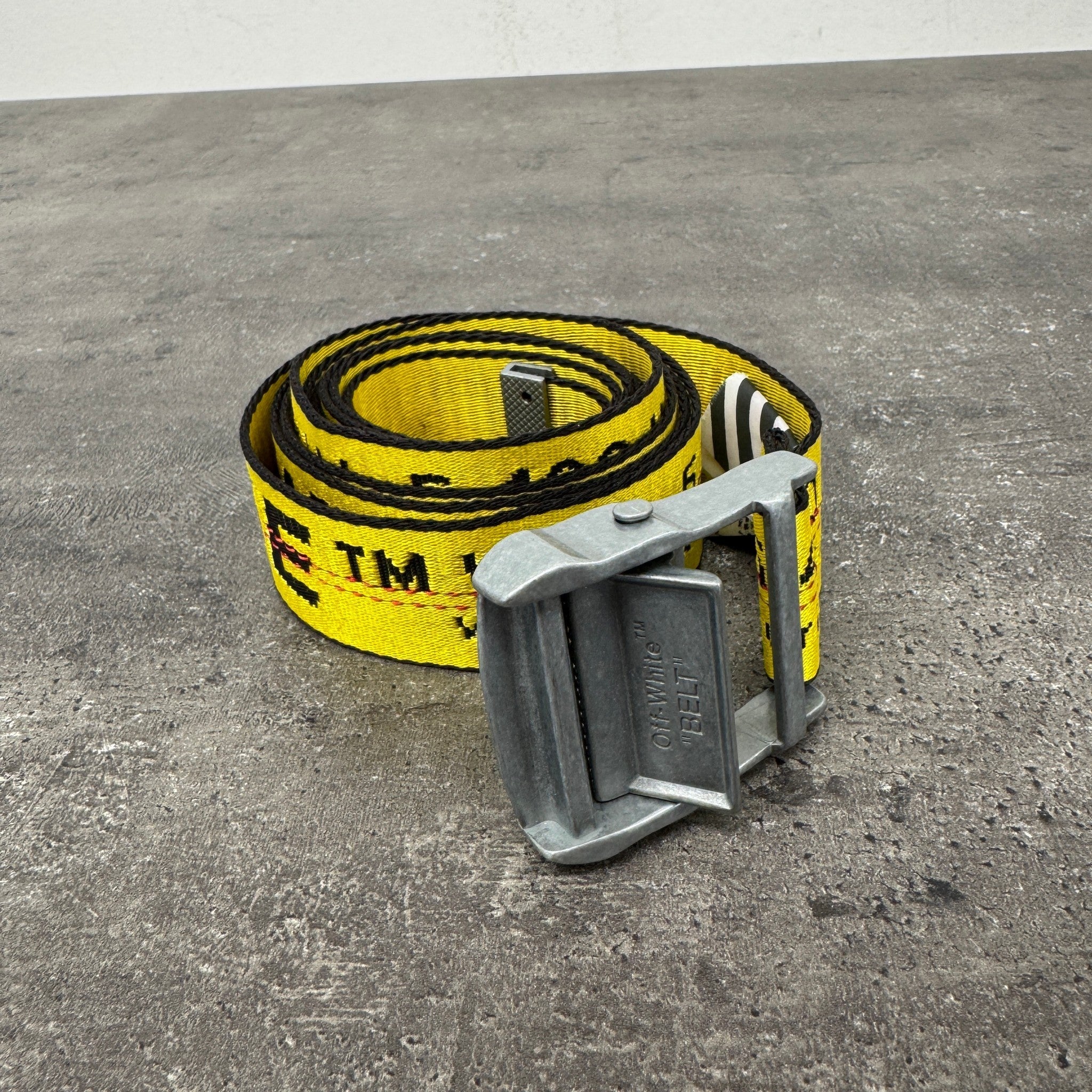 Men's Industrial Belt Yellow