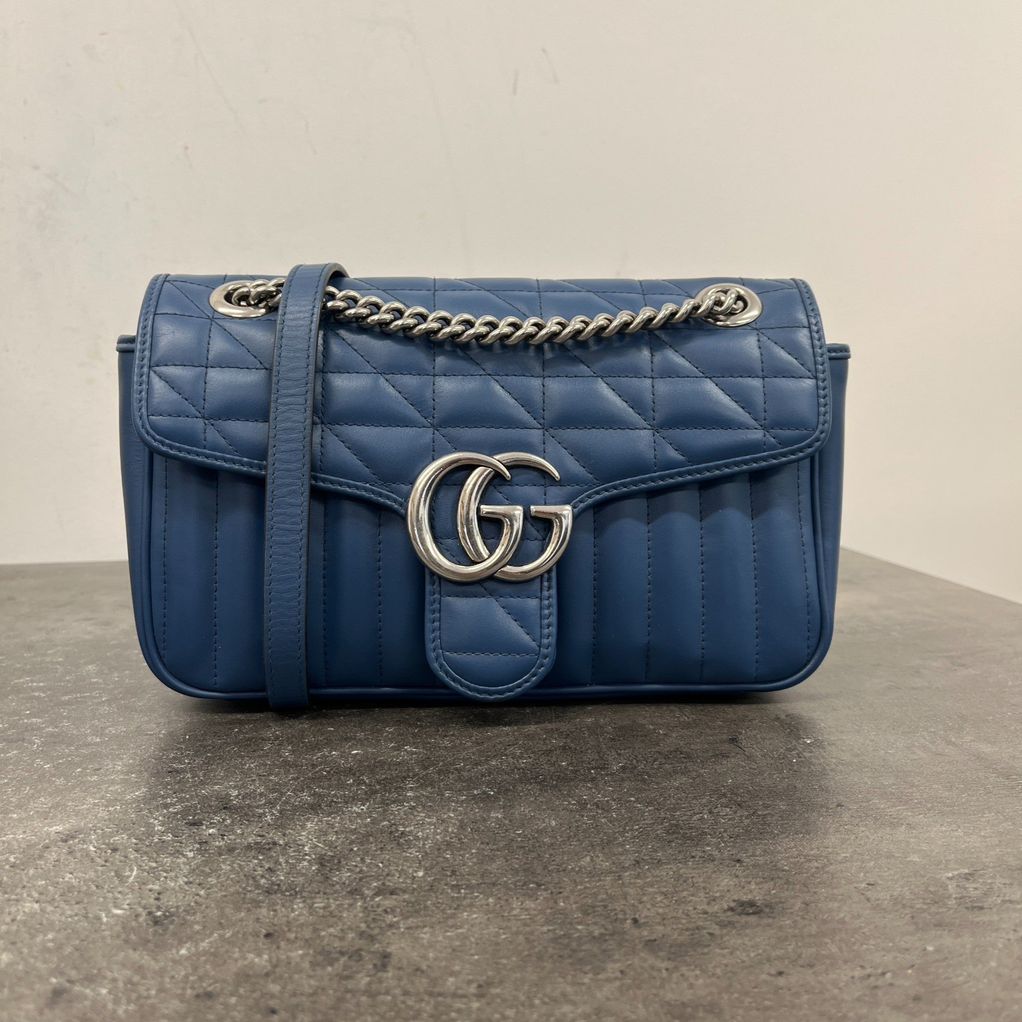 Women's Gg Marmont Bag Blue