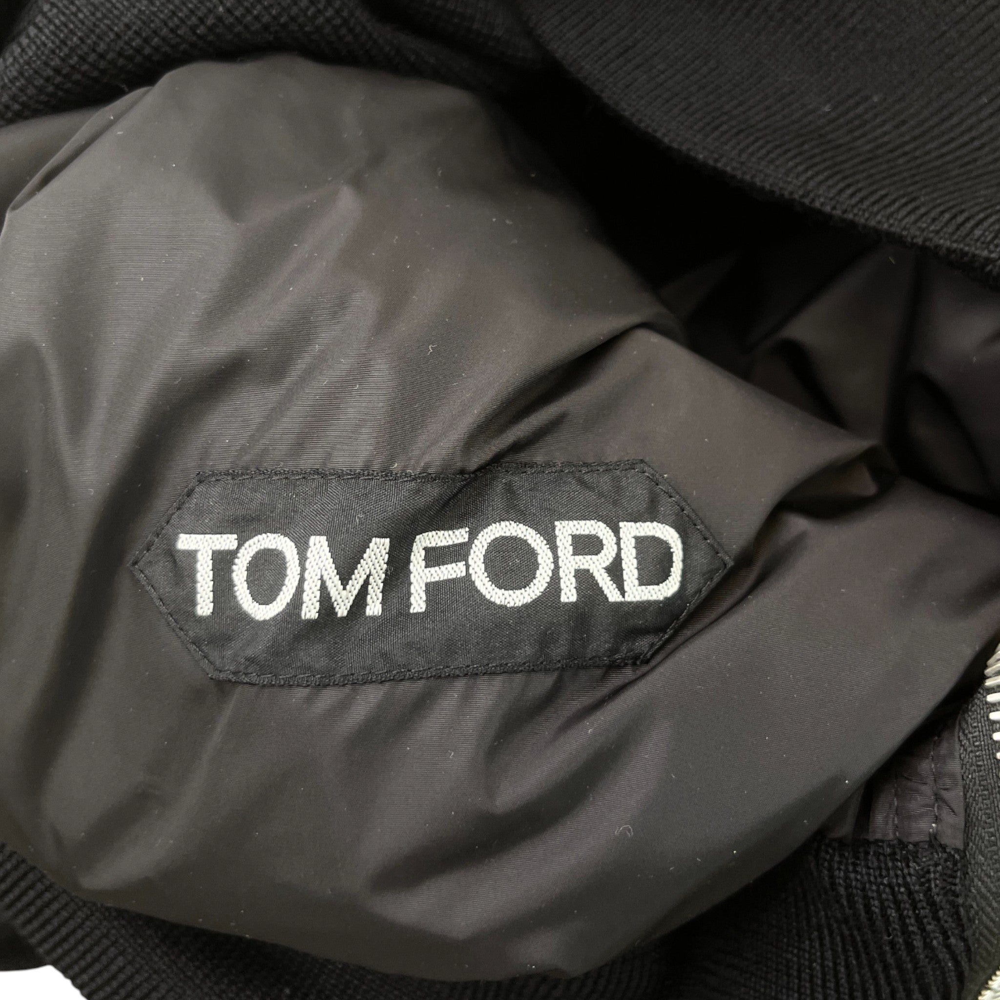 Men's Panelled Zip-Front Jacket Black Size IT 50 / L