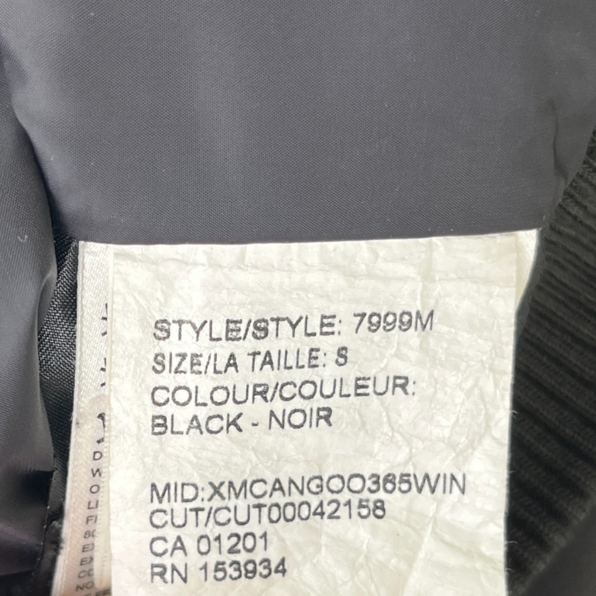 Men's Chilliwack Down Jacket Black Size S