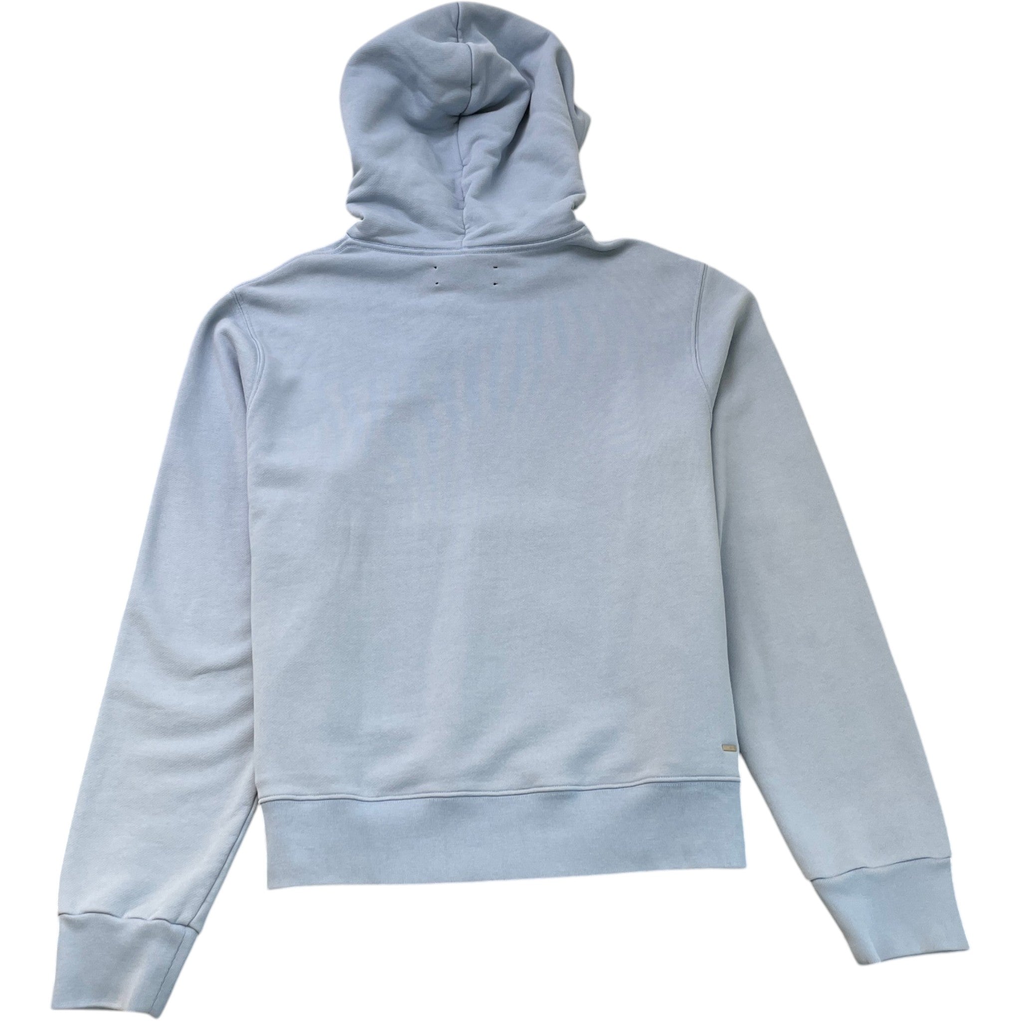 Men's Logo Print Hoodie Blue Size L