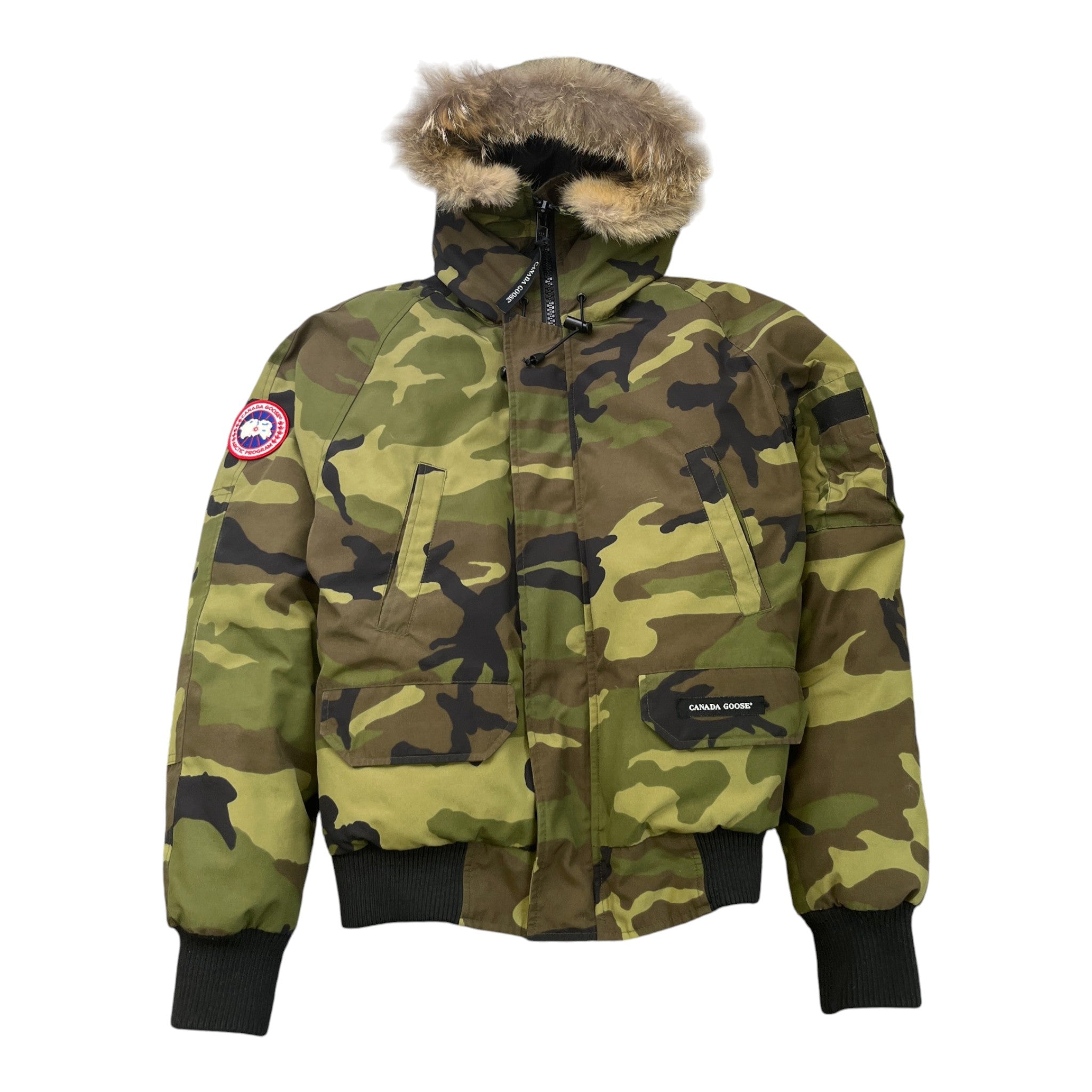 Men's Chilliwack Bomber Down Jacket Khaki Size S