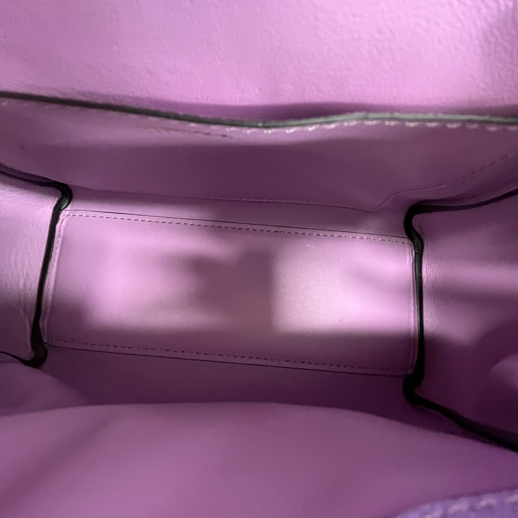 Women's Small La Medusa Top Handle Bag Purple