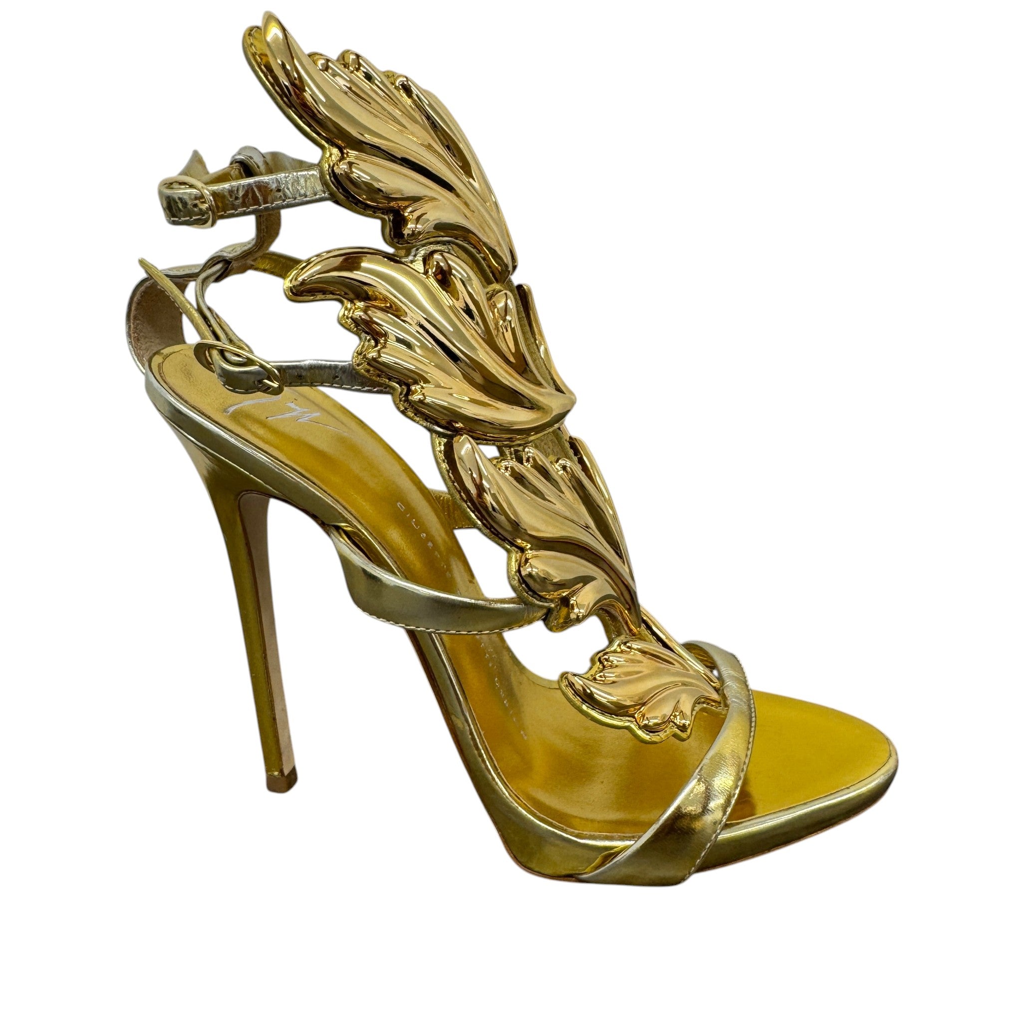Women's New Cruel 105 Heels Gold Size EU 37 / UK 4