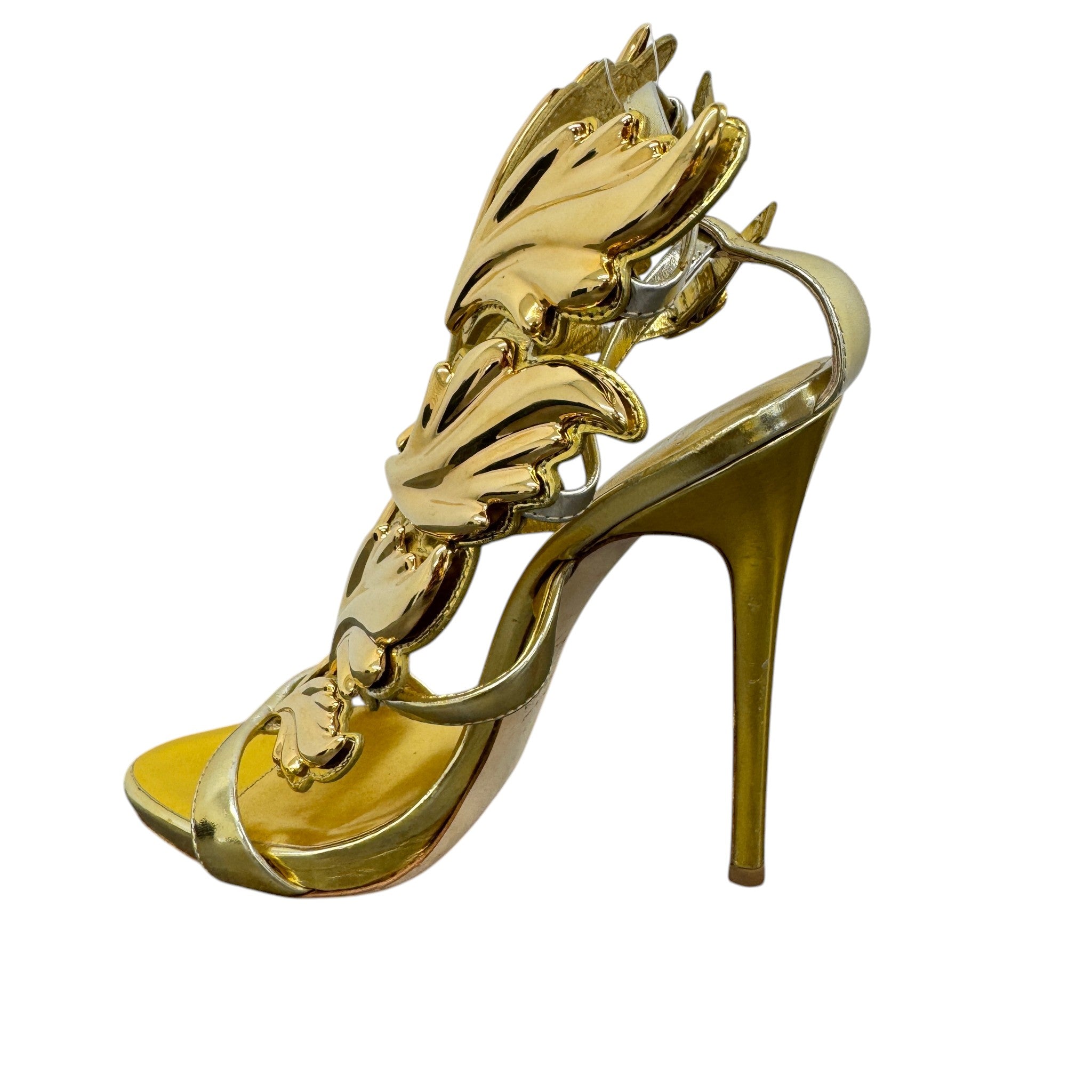 Women's New Cruel 105 Heels Gold Size EU 37 / UK 4