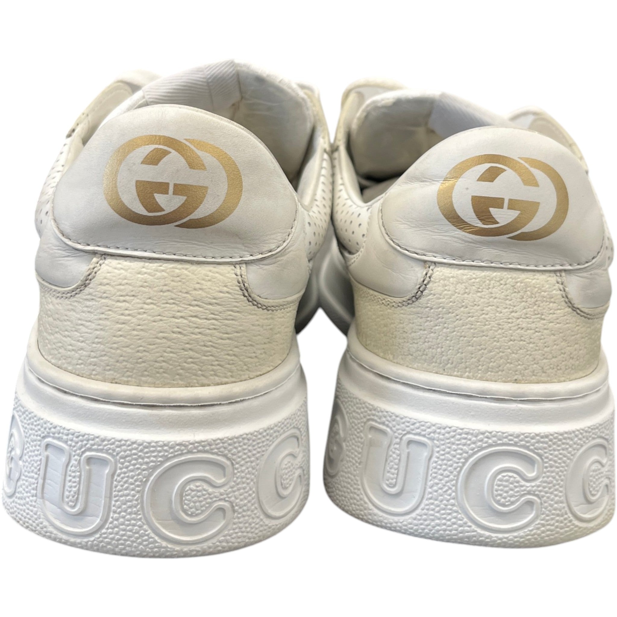 Men's Gg Supreme Low Trainers White Size EU 44 / UK 10
