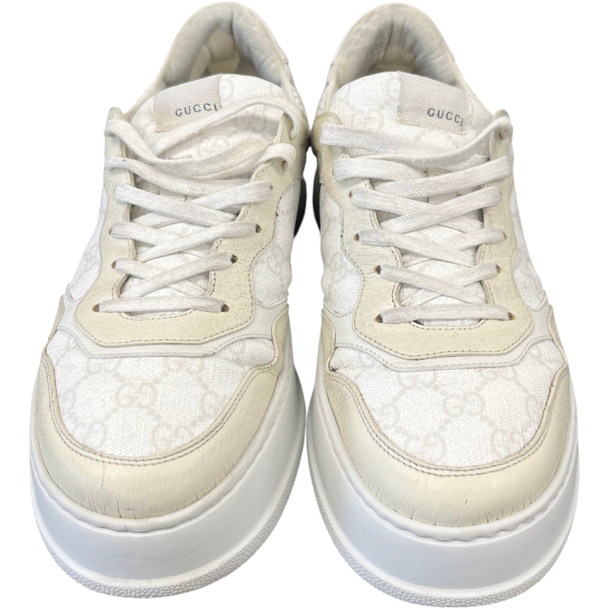 Men's Gg Supreme Low Trainers White Size EU 44 / UK 10
