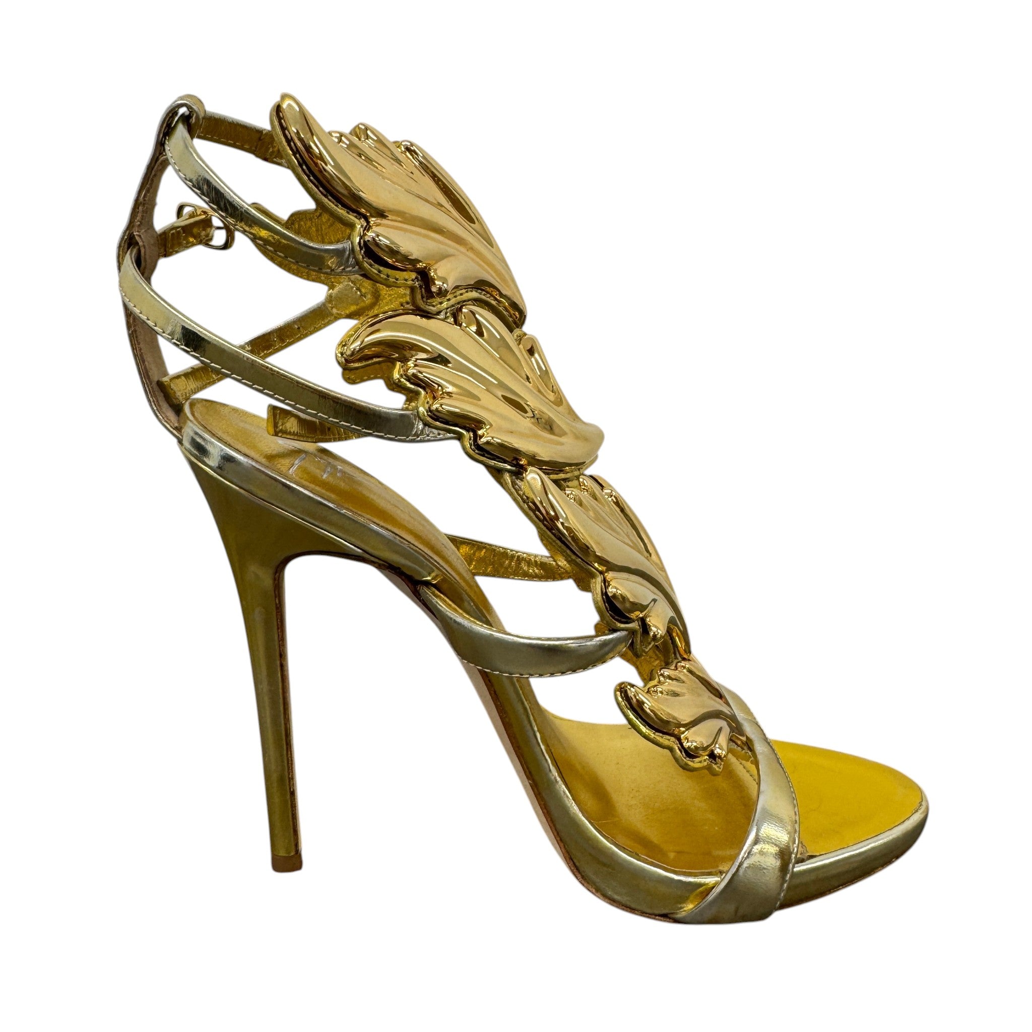 Women's New Cruel 105 Heels Gold Size EU 37 / UK 4