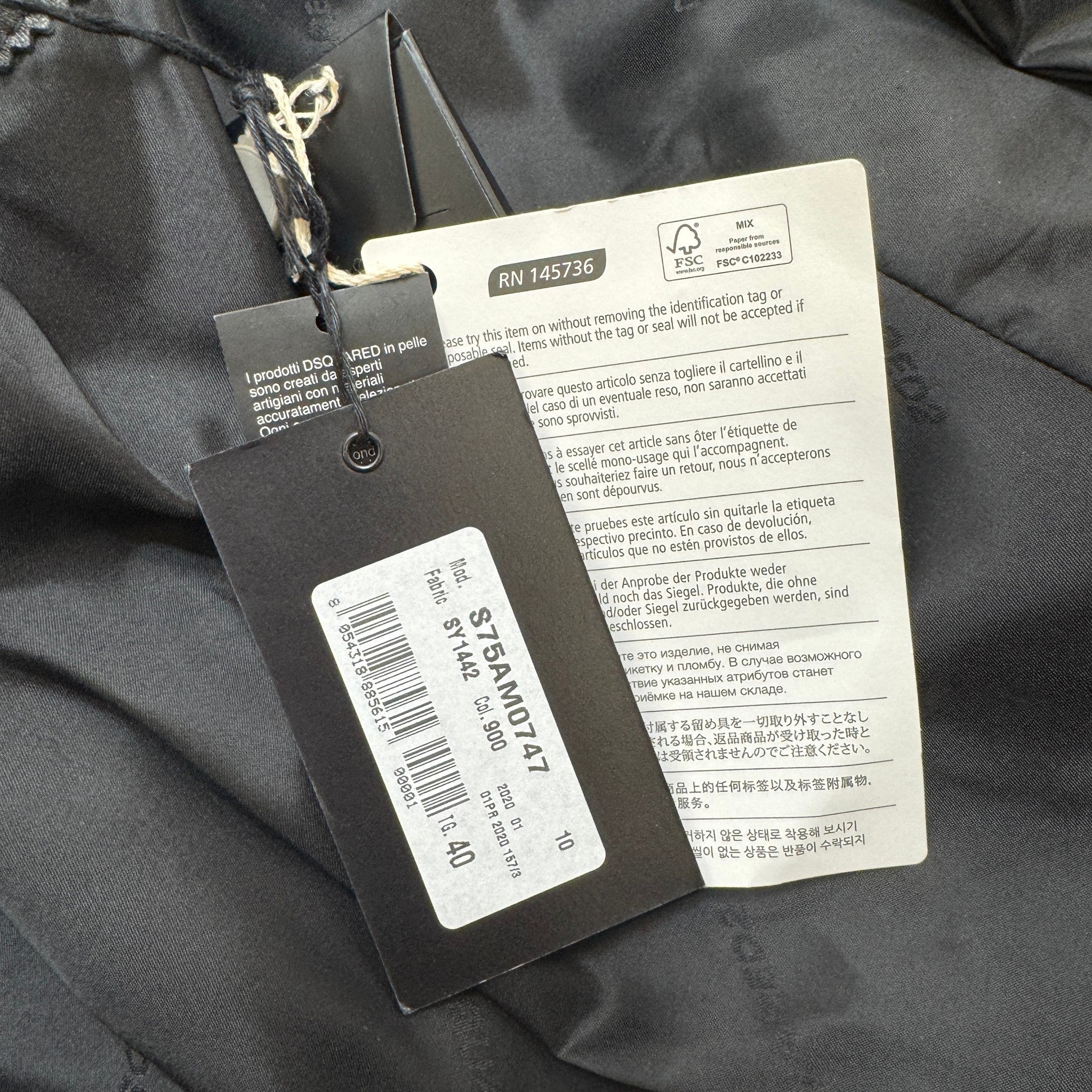 Women's Biker Jacket Black Size XS