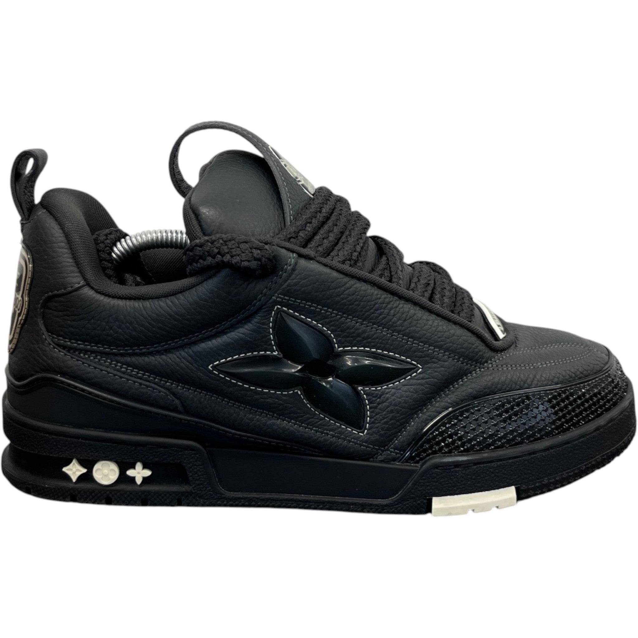 Men's Lv Skate Low Trainers Black Size EU 42 / UK 8