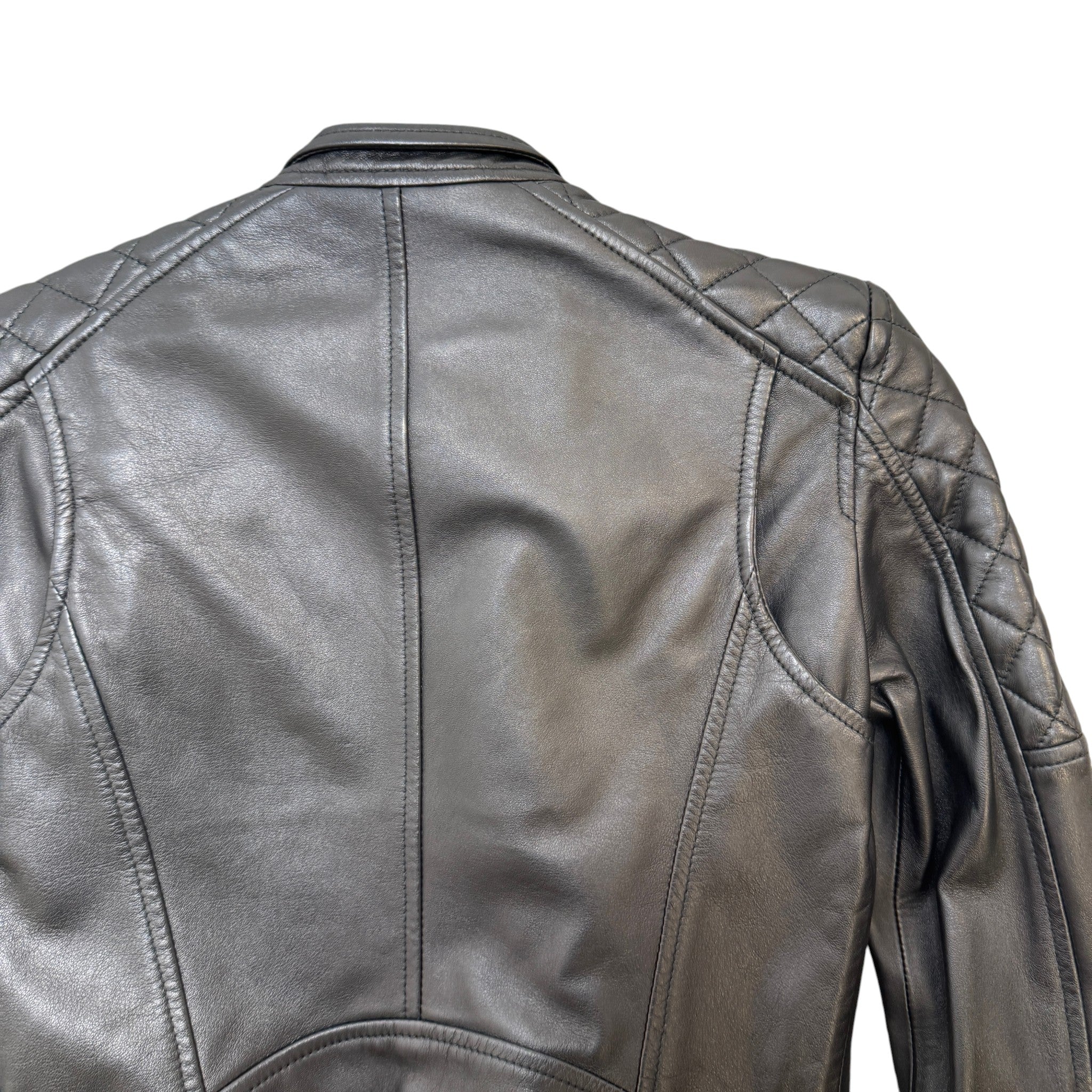 Women's Biker Jacket Black Size XS