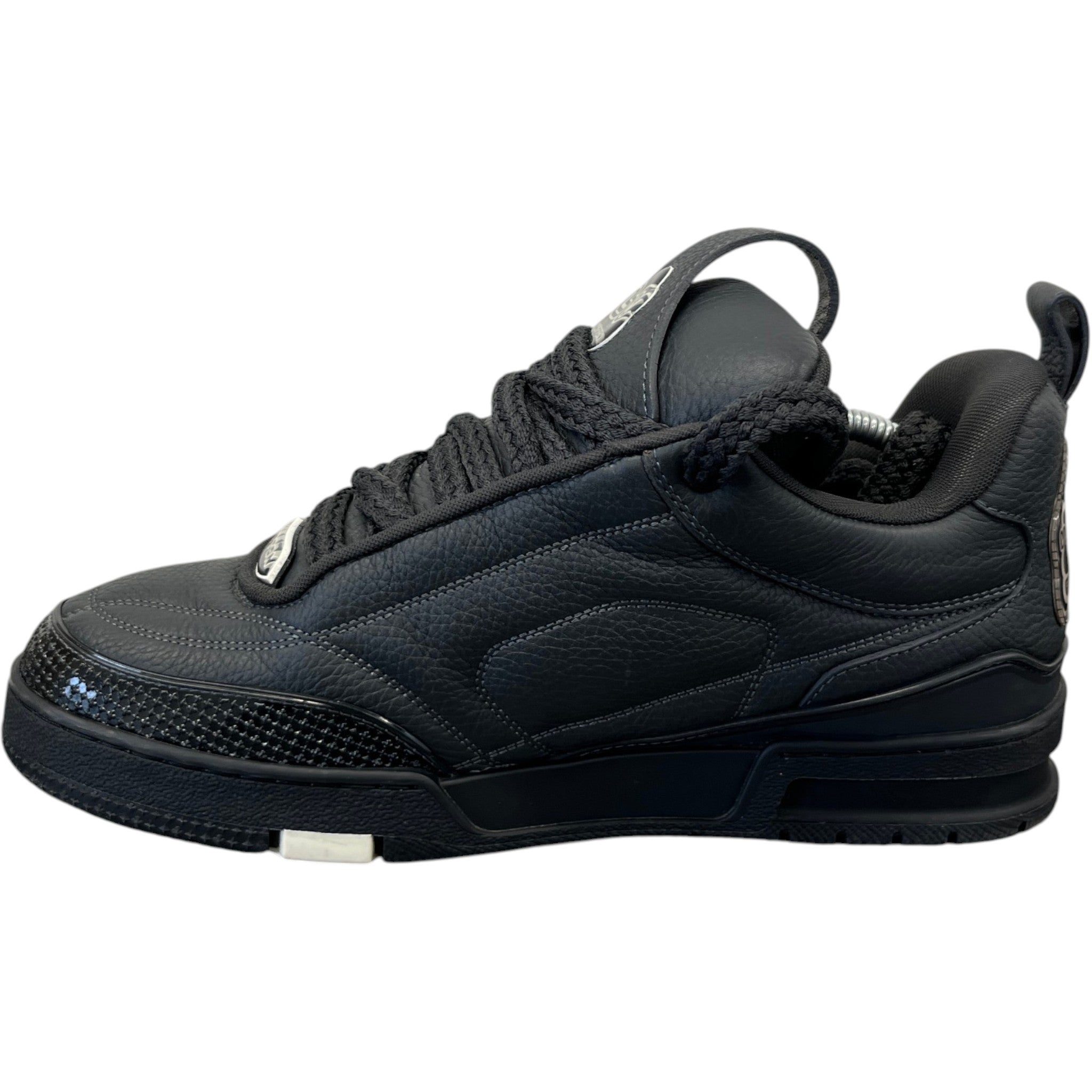 Men's Lv Skate Low Trainers Black Size EU 42 / UK 8
