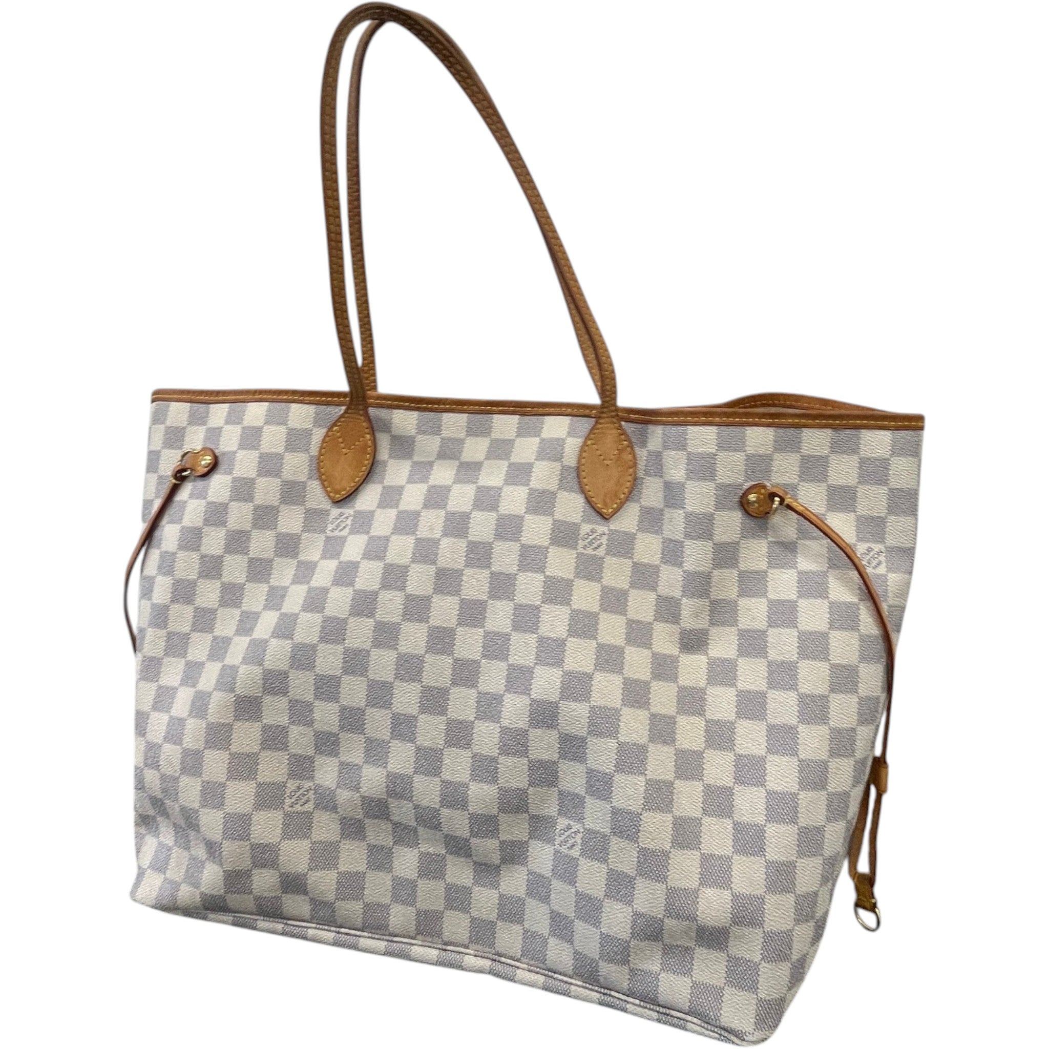 Women's Damier Azur Neverfull Gm Handbag White