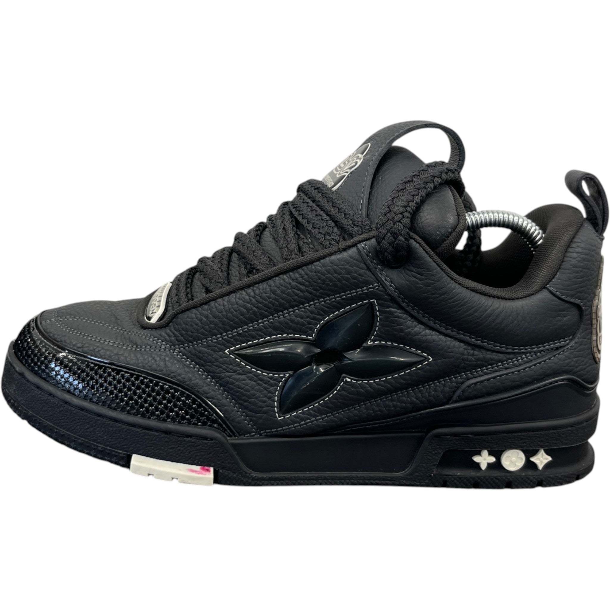 Men's Lv Skate Low Trainers Black Size EU 42 / UK 8