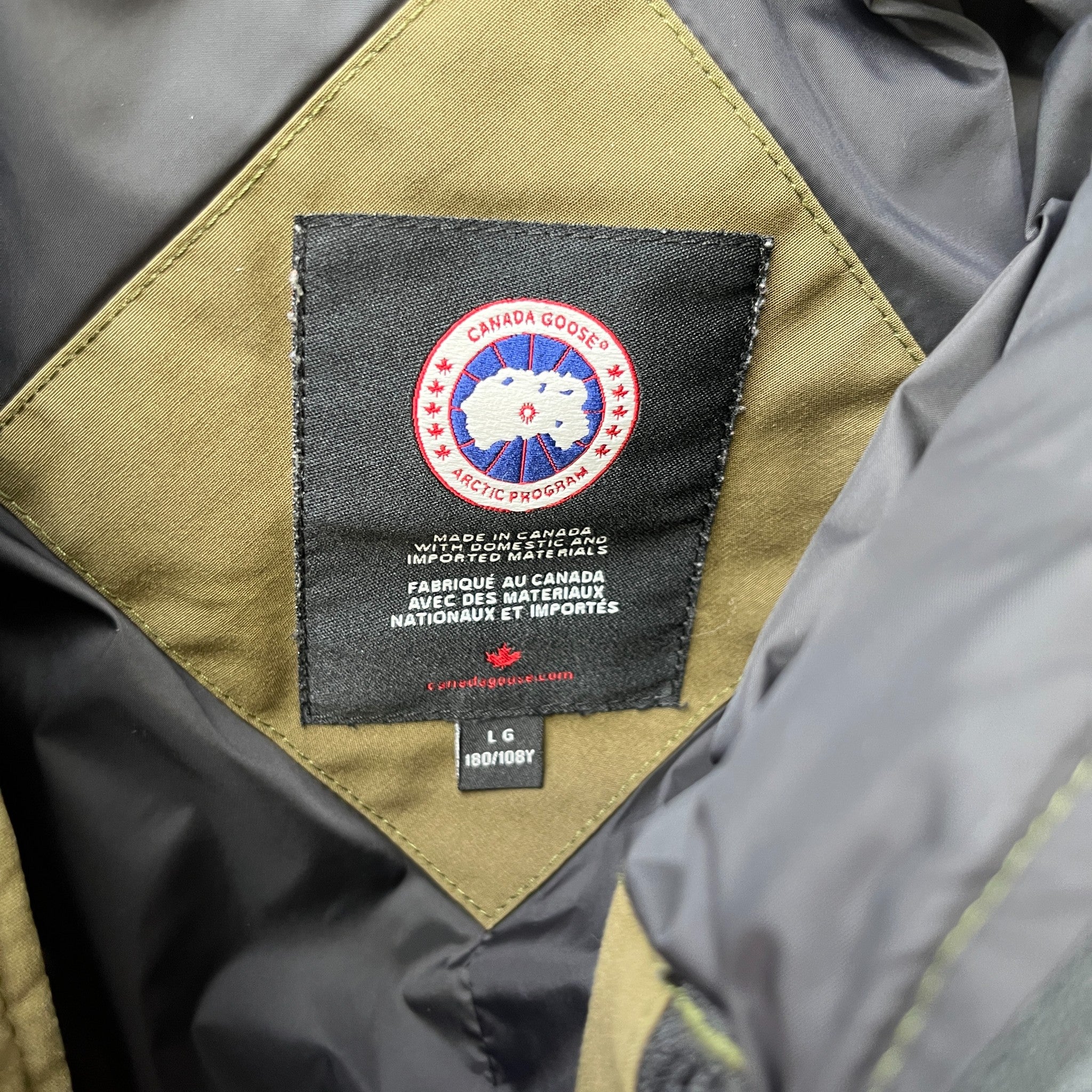 Men's Macmillan Down Jacket Khaki Size L