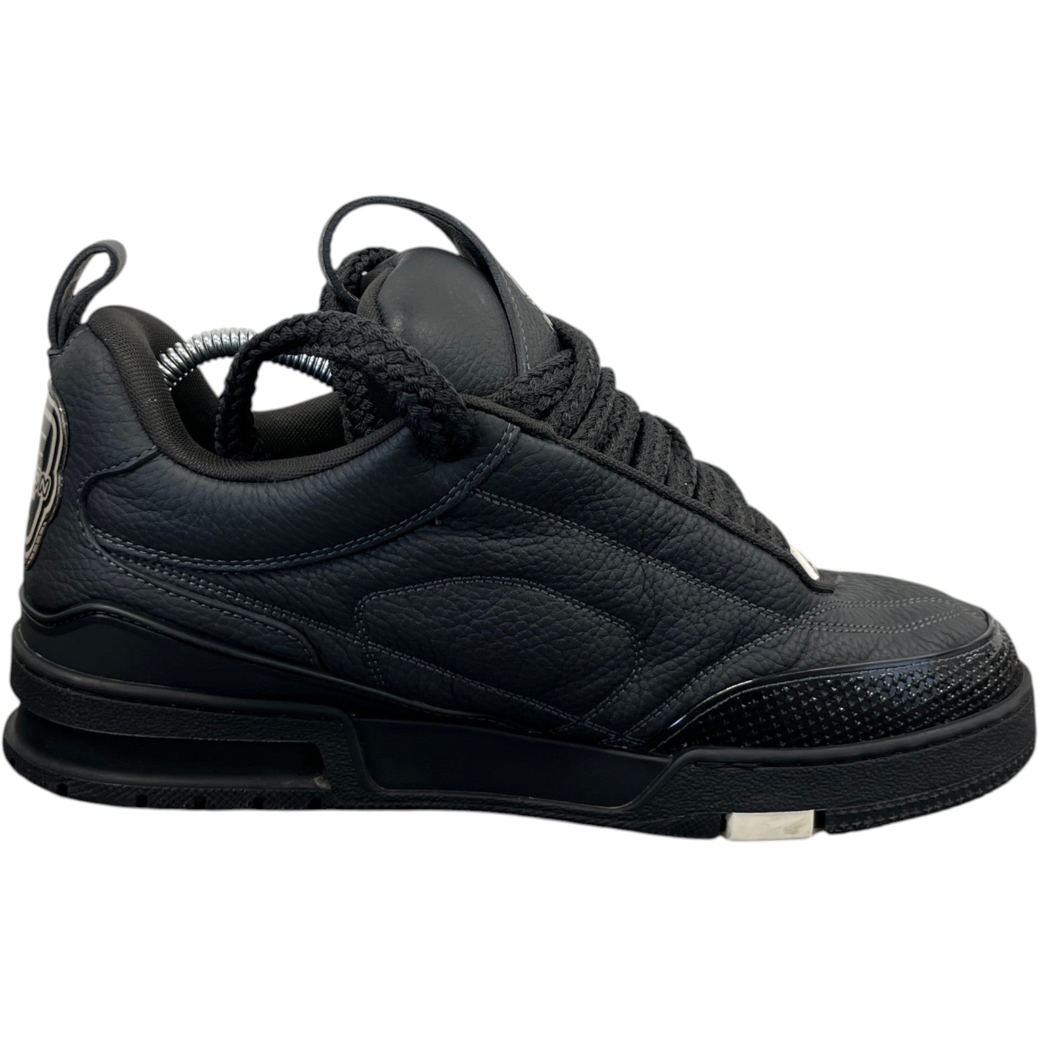 Men's Lv Skate Low Trainers Black Size EU 42 / UK 8