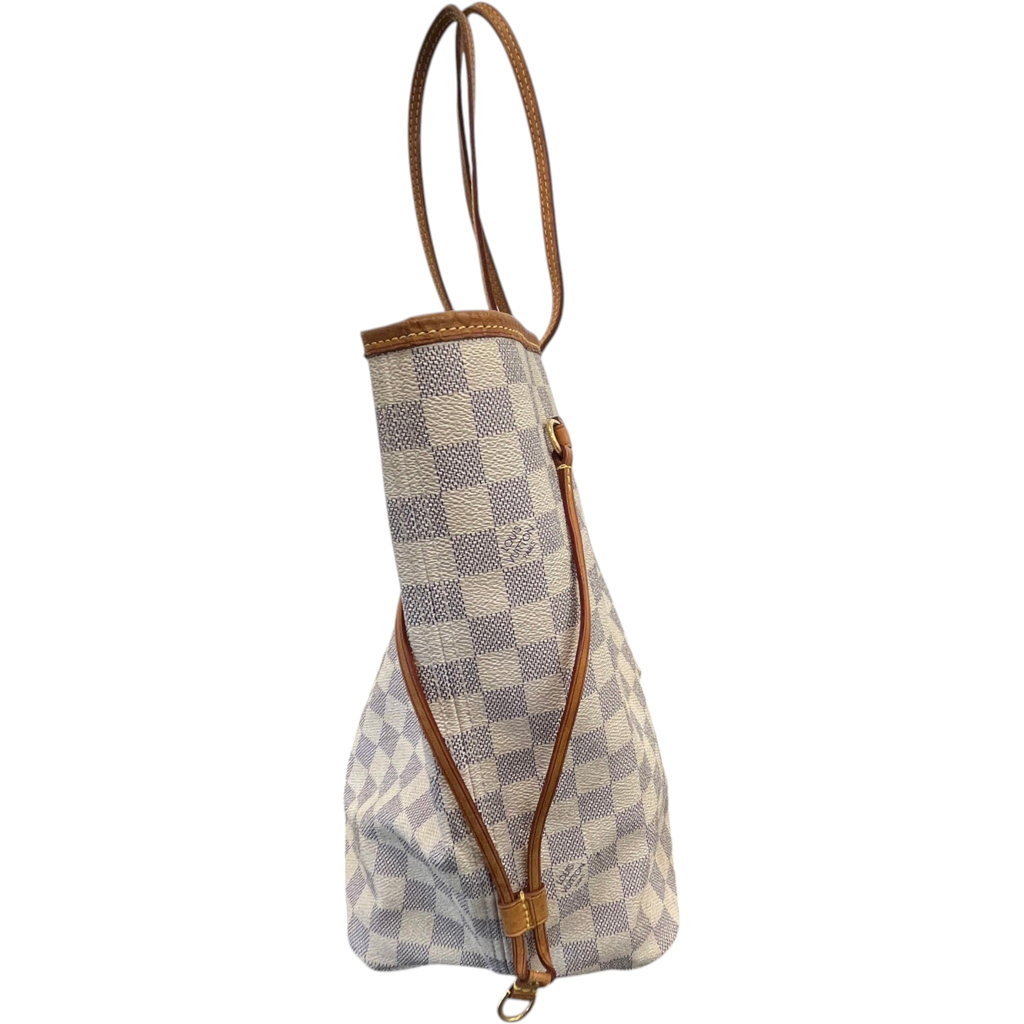 Women's Damier Azur Neverfull Gm Handbag White