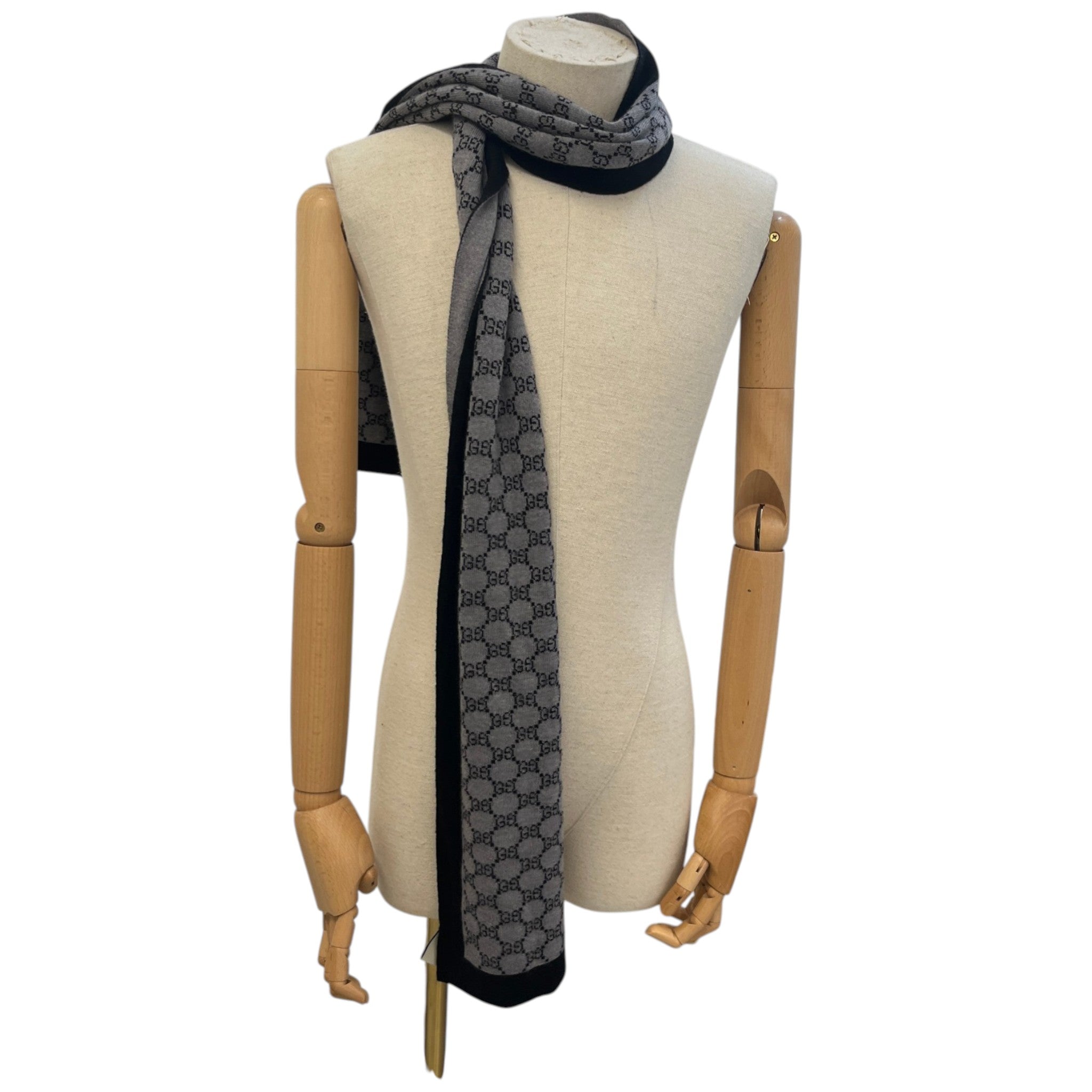 Women's Gg Supreme Scarf Grey