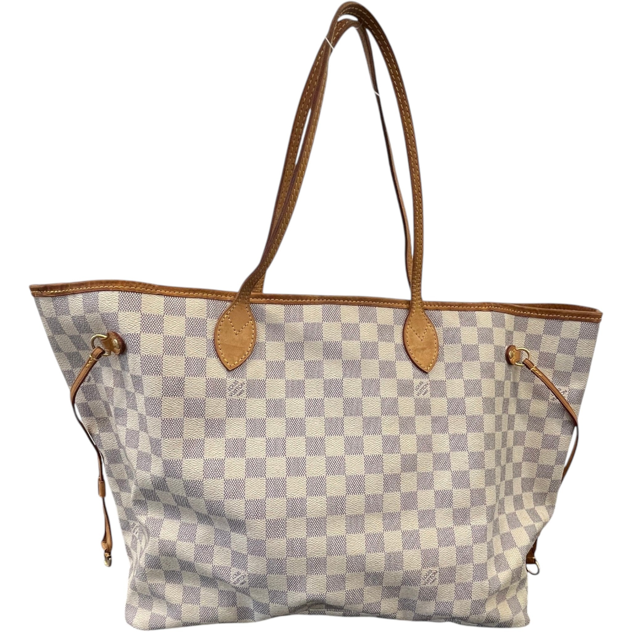 Women's Damier Azur Neverfull Gm Handbag White