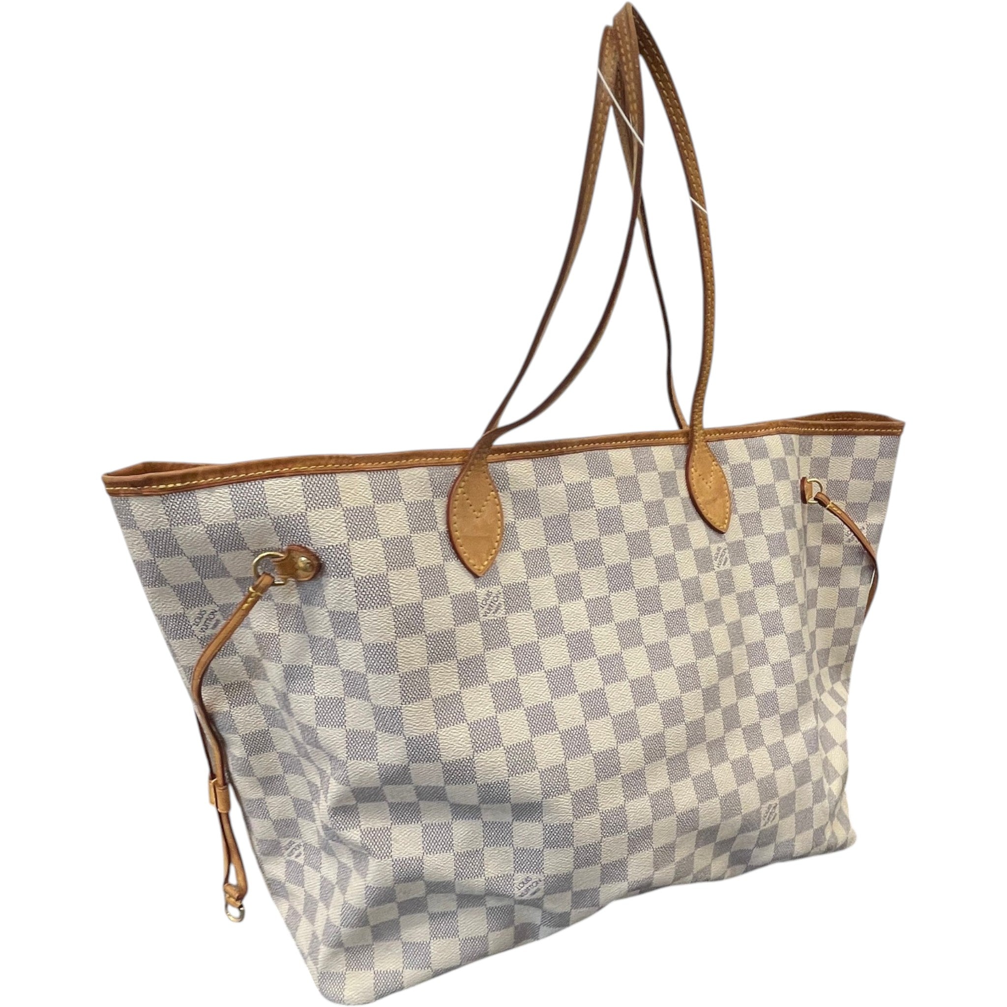 Women's Damier Azur Neverfull Gm Handbag White