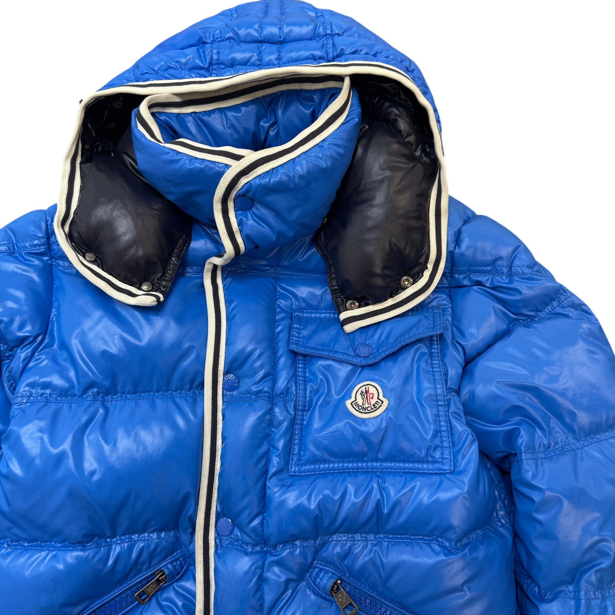 Men's Tissu Down Jacket Blue Size 1 / S