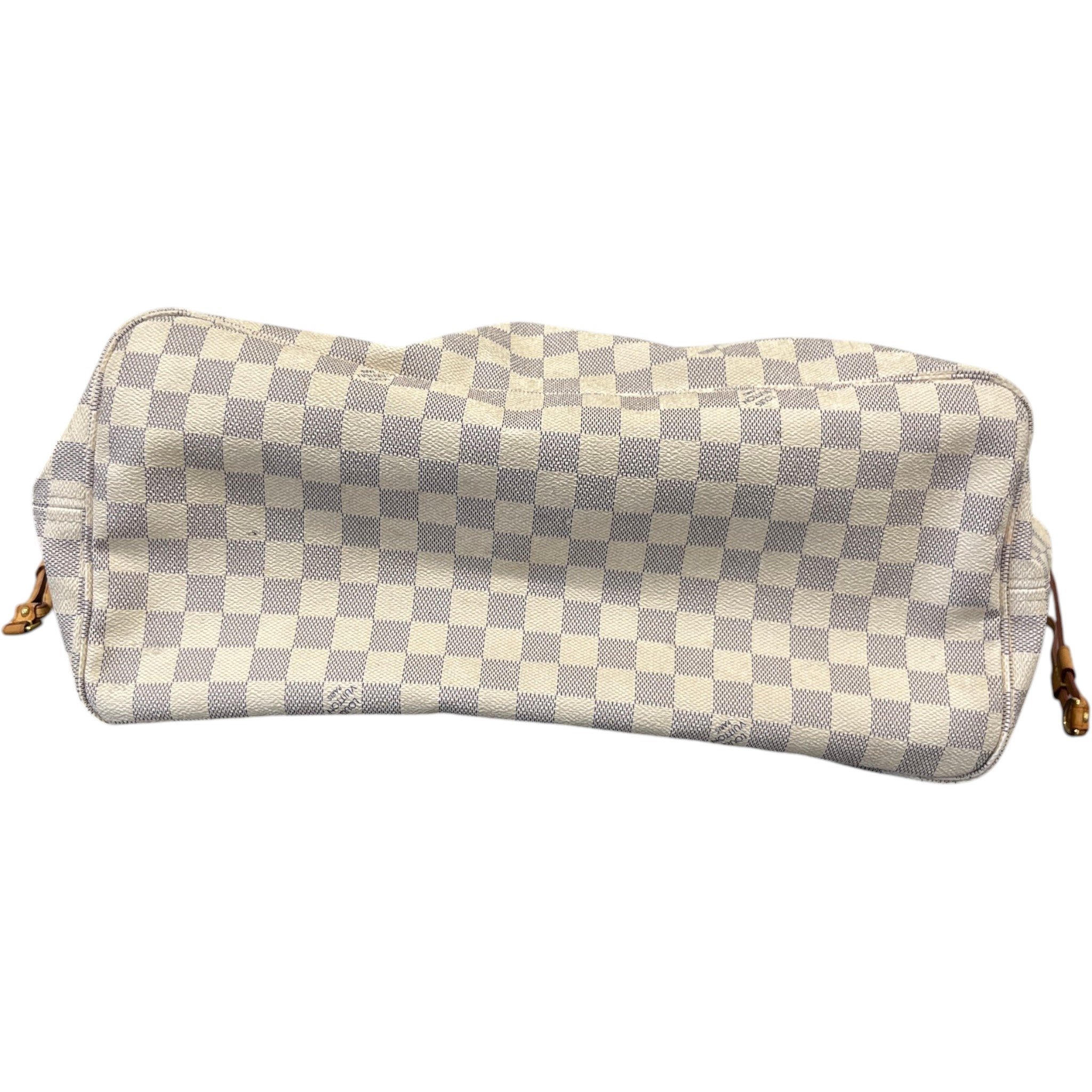 Women's Damier Azur Neverfull Gm Handbag White