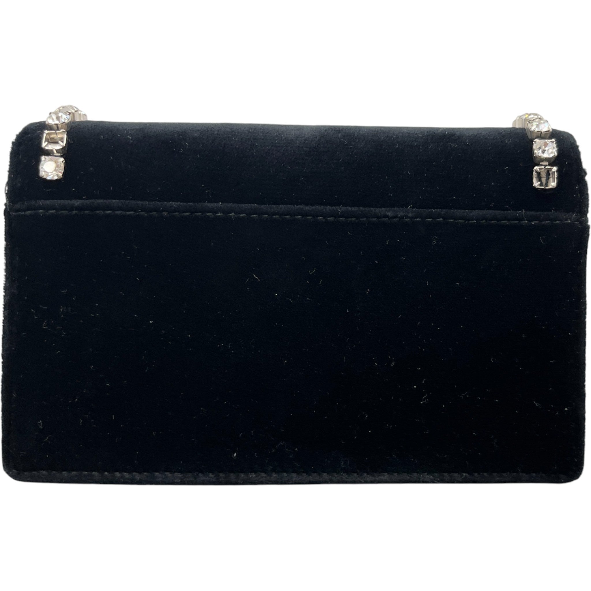 Women's Dionysus Mini Velvet Bag Black
