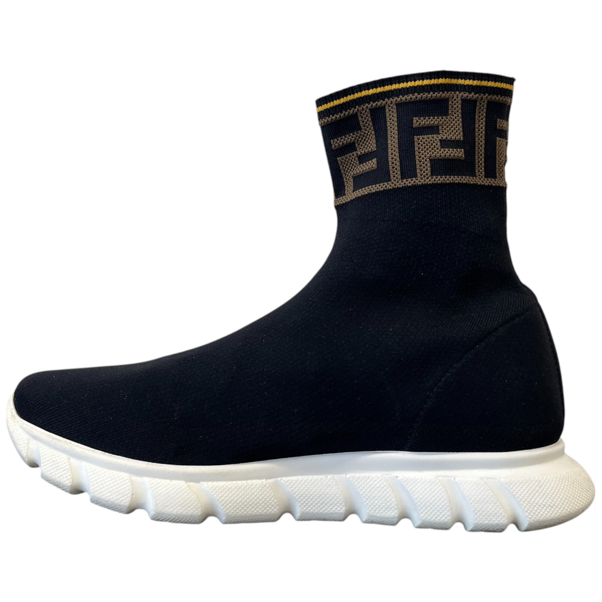 Women's Ff Pull On High Trainers Black Size EU 36 / UK 3