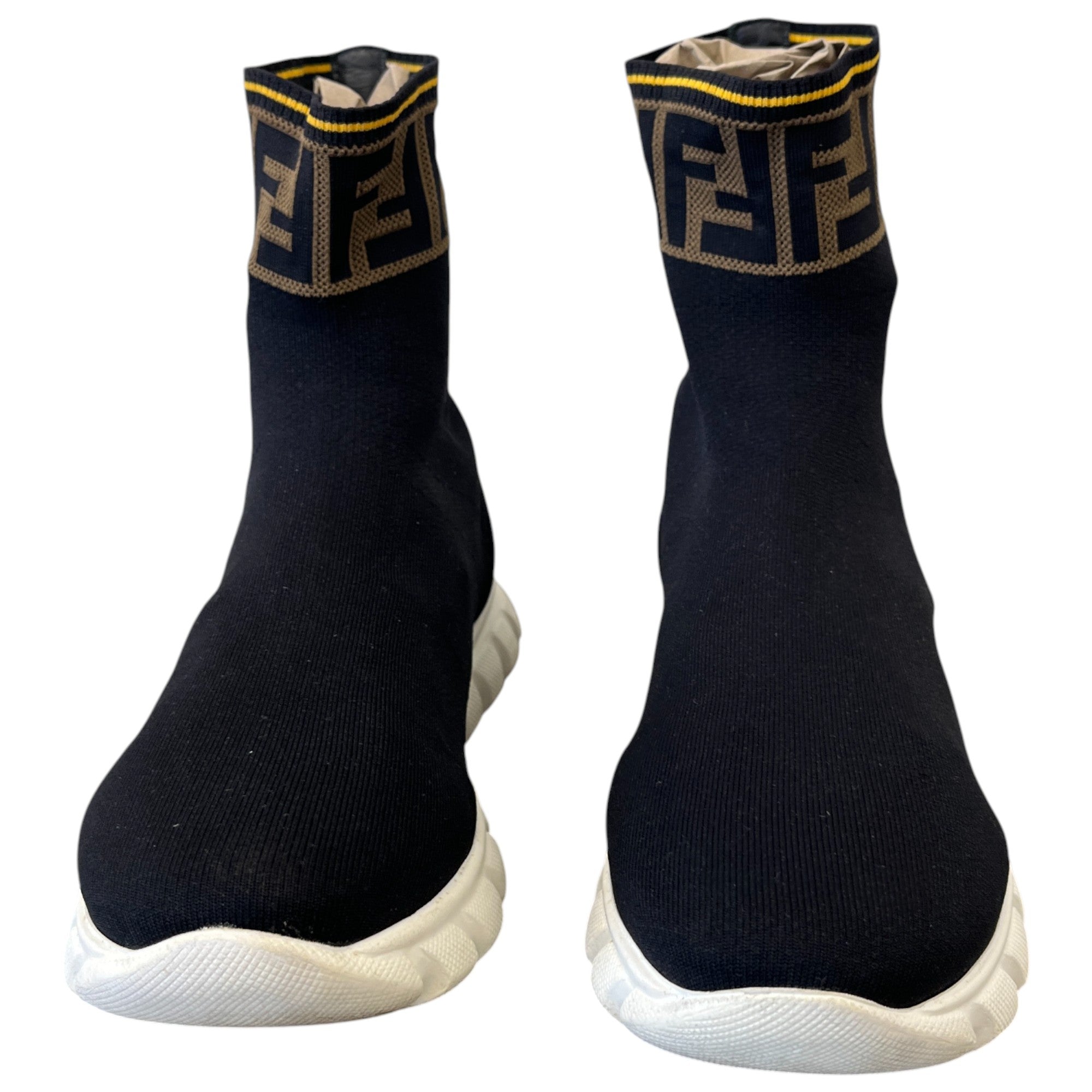 Women's Ff Pull On High Trainers Black Size EU 36 / UK 3