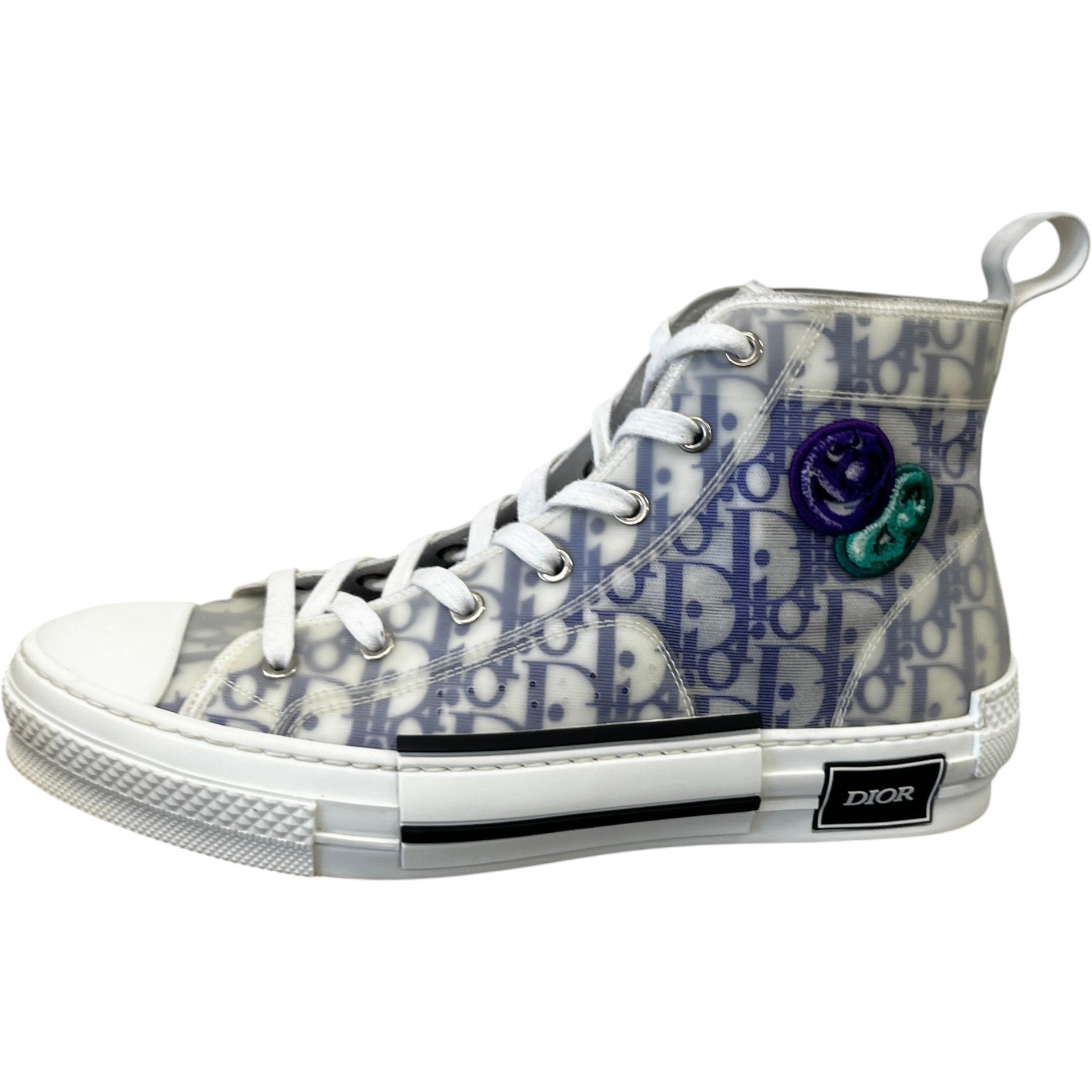Men's Kenny Scharf X B23 High Trainers Purple Size EU 42.5 / UK 8.5