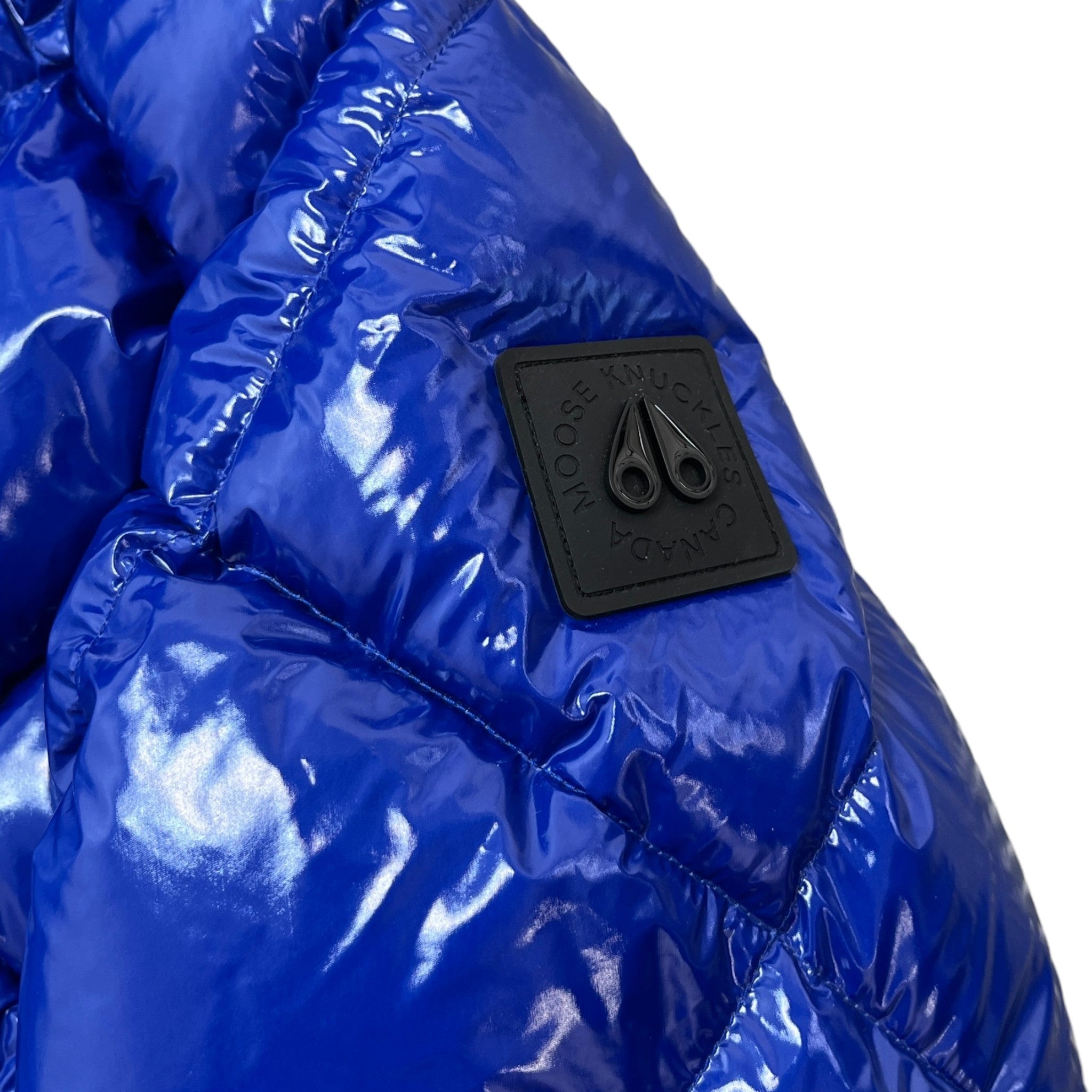 Women's Bankhead Bomber Down Jacket Blue Size L