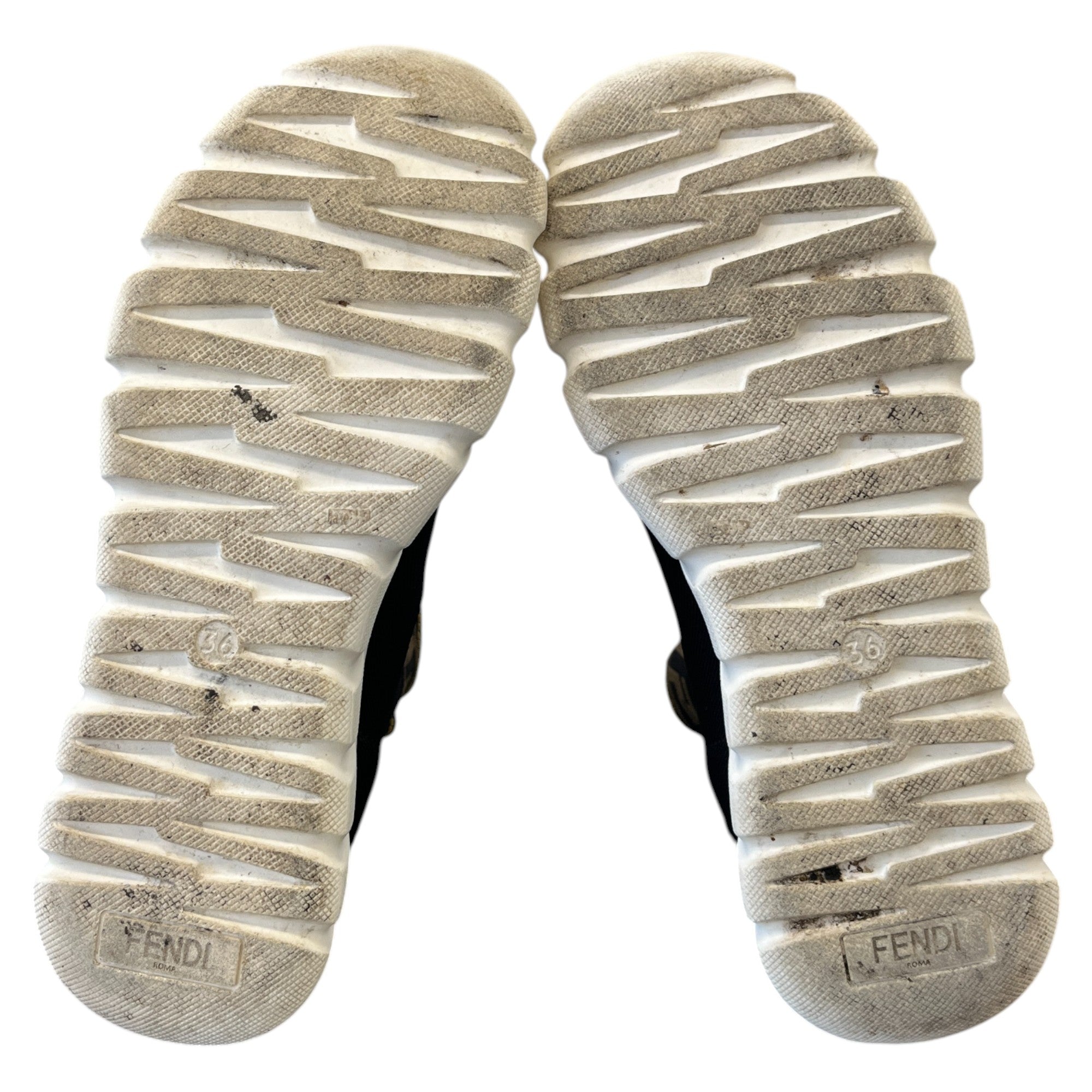 Women's Ff Pull On High Trainers Black Size EU 36 / UK 3