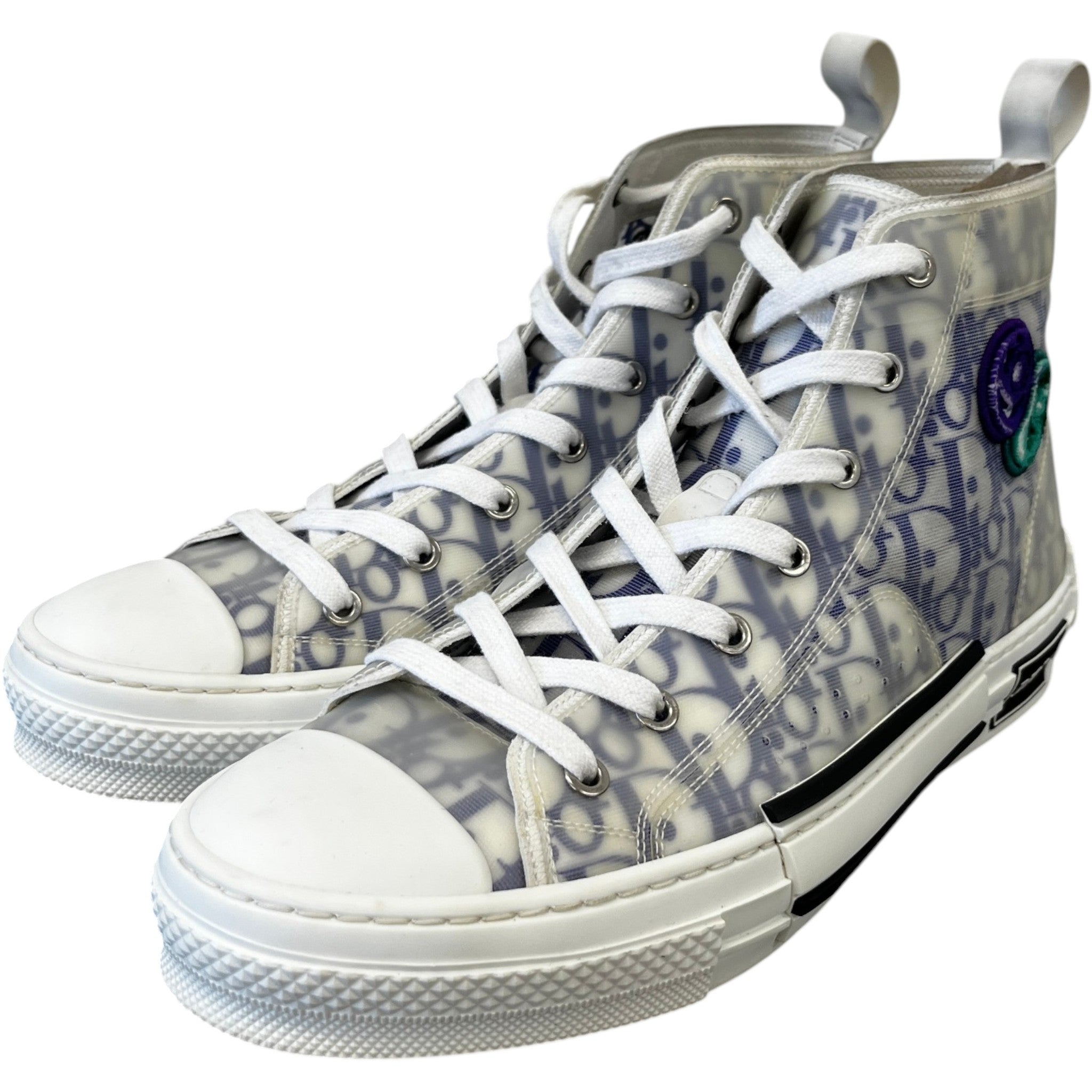 Men's Kenny Scharf X B23 High Trainers Purple Size EU 42.5 / UK 8.5