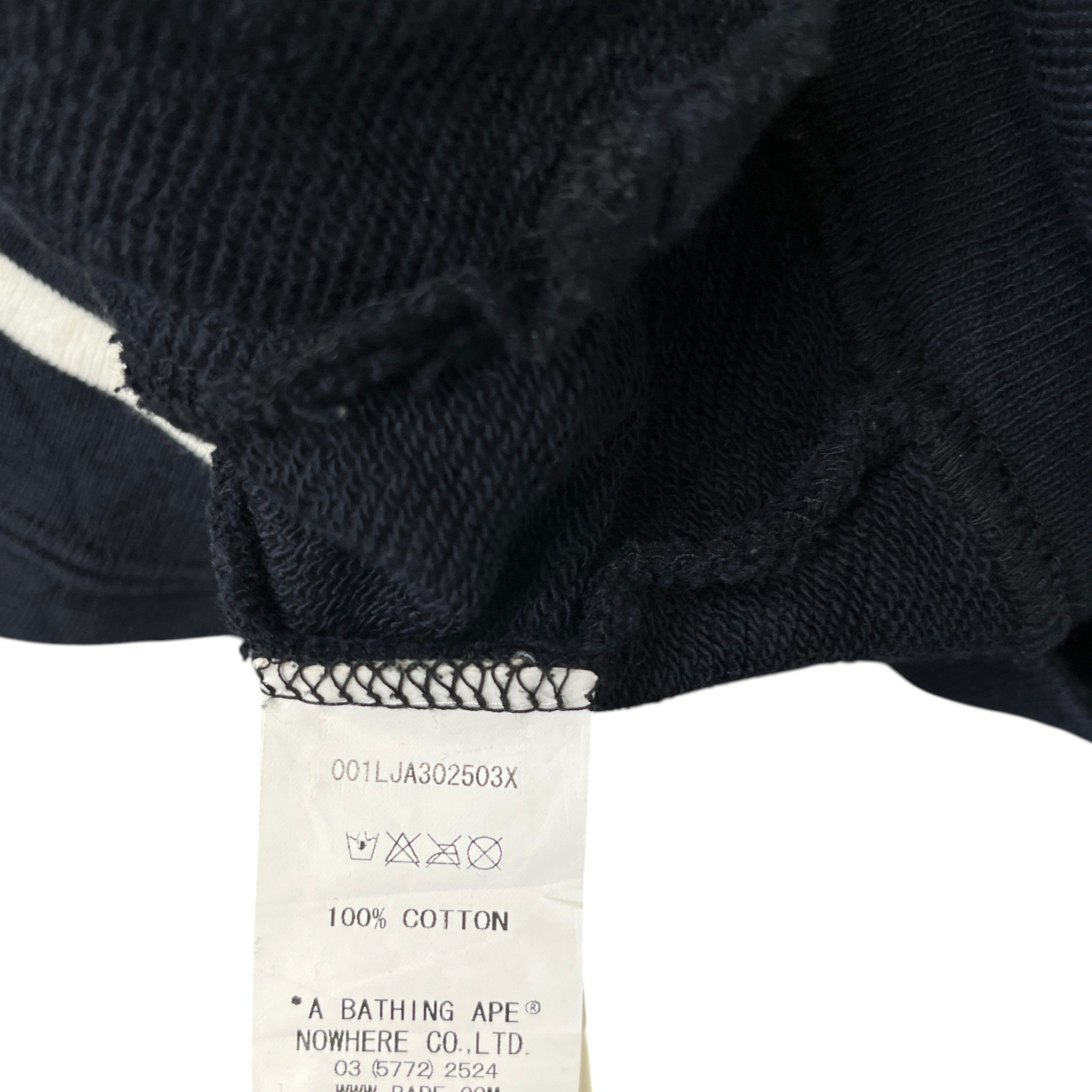 Men's Usa Print Hoodie Navy Size XS