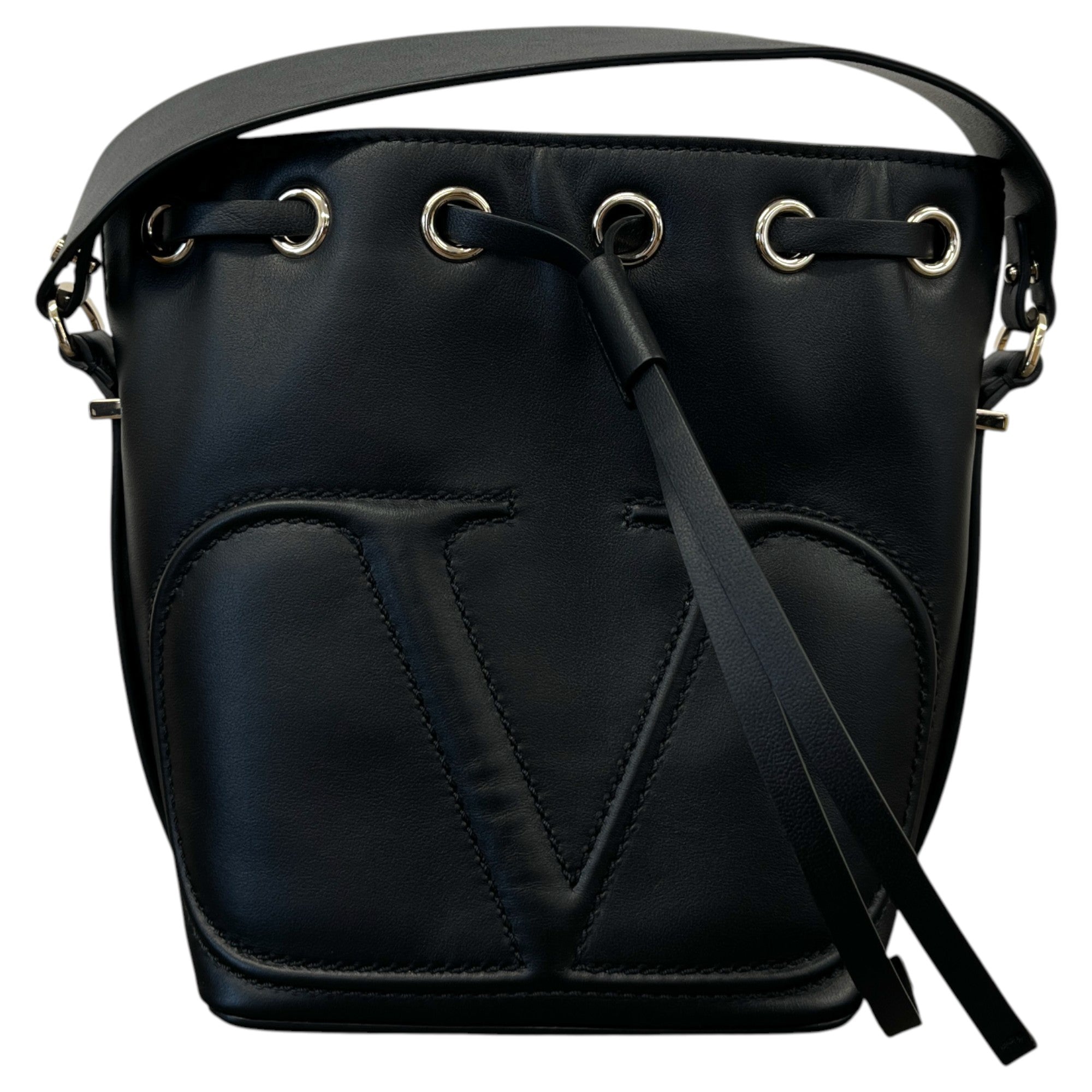 Women's Vlogo Bucket Bag Black