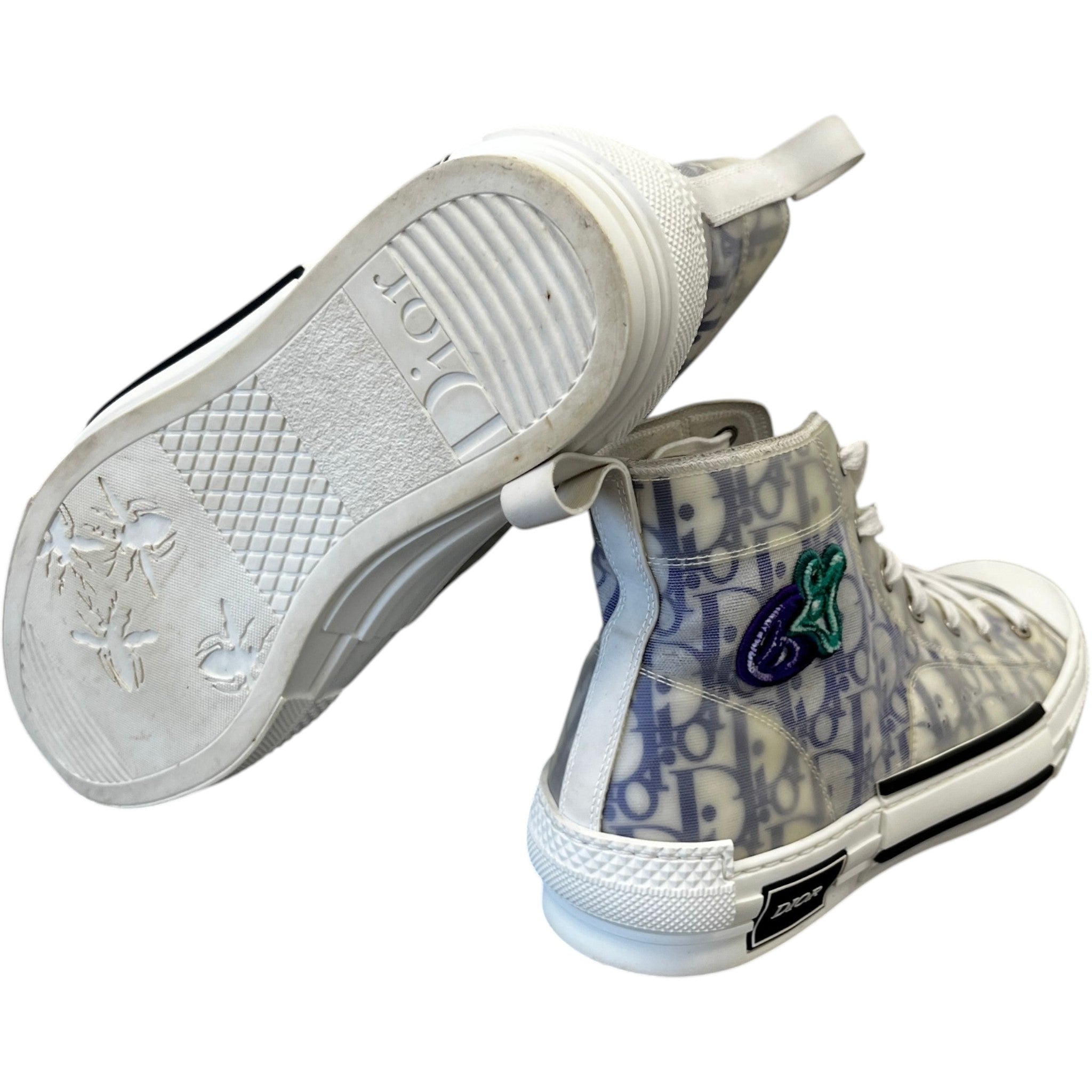 Men's Kenny Scharf X B23 High Trainers Purple Size EU 42.5 / UK 8.5