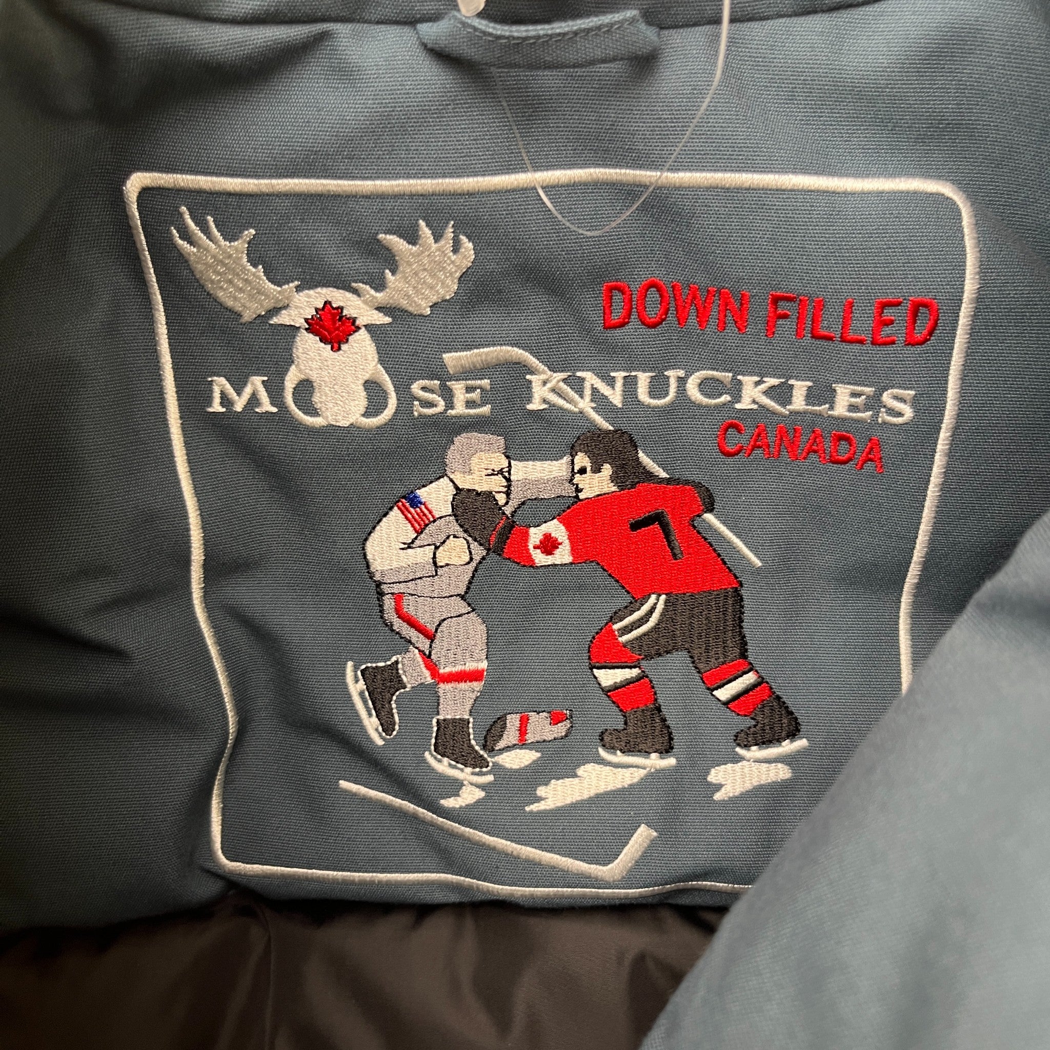 Men's Firebag Down Jacket Blue Size M