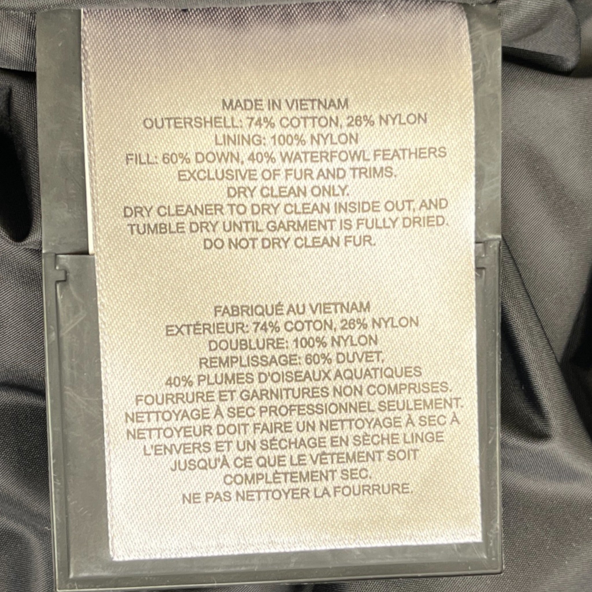 Men's Firebag Down Jacket Blue Size M