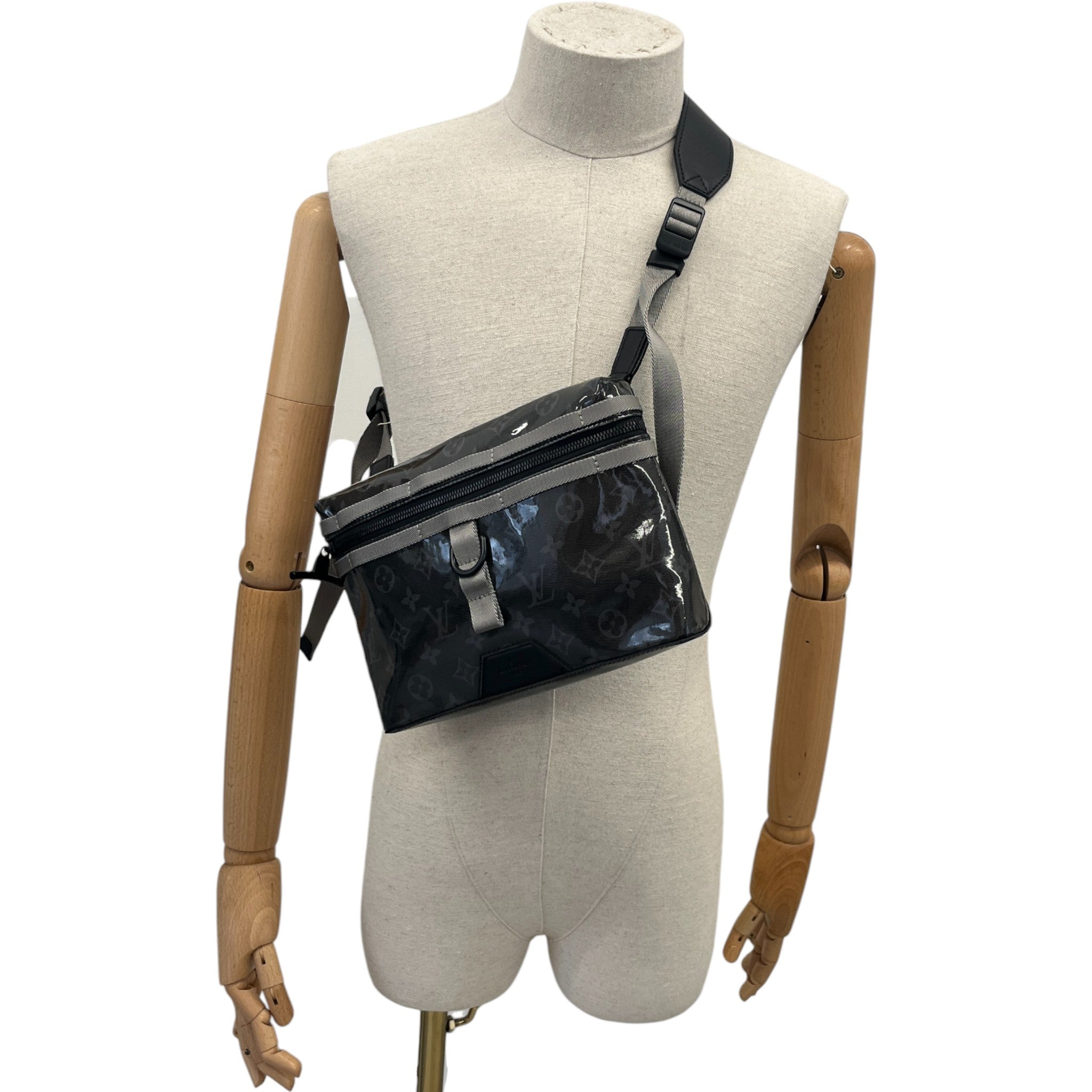 Men's Eclipse Glaze Pm Messenger Bag Black