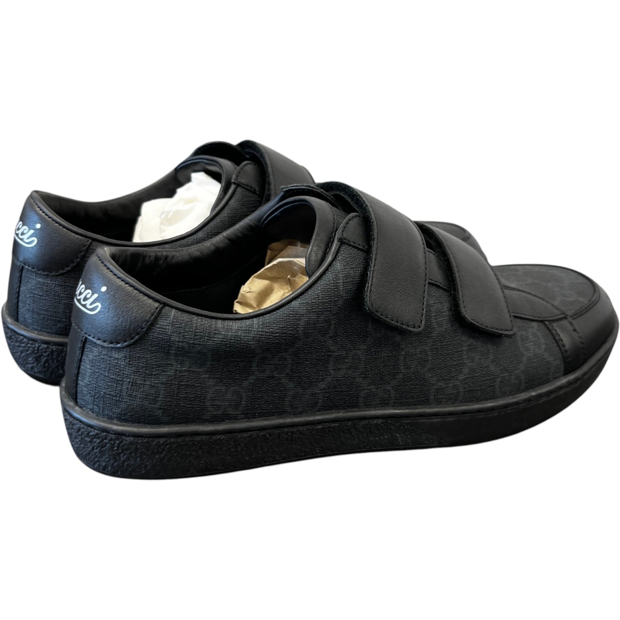 Women's Gg Supreme Ace Low Trainers Black Size EU 38.5 / UK 5.5